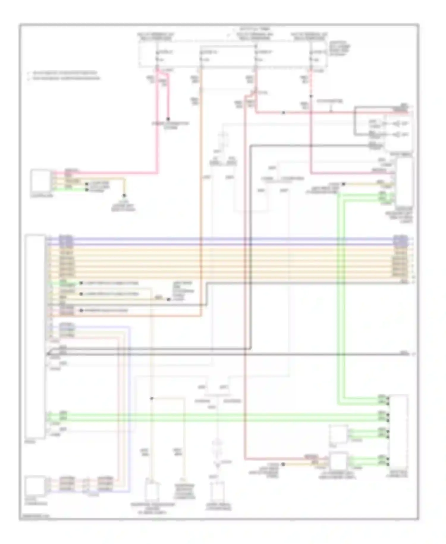 Wiring diagram fuse 18 for BMW 1 series E81/E82/E87/E88 facelift 2 (2011-2014) (5 of 9)