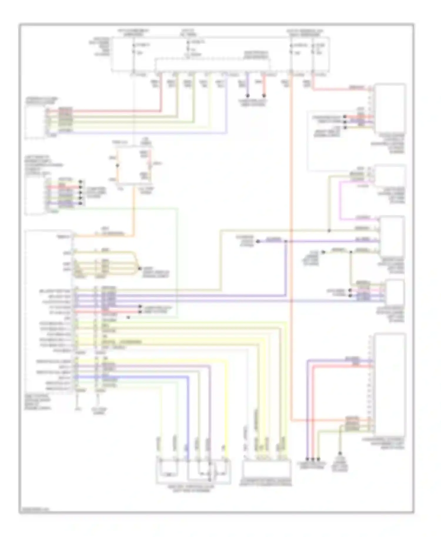 Wiring diagram hot at all times for BMW 1 series E81/E82/E87/E88 facelift 2 (2011-2014) (9 of 43)