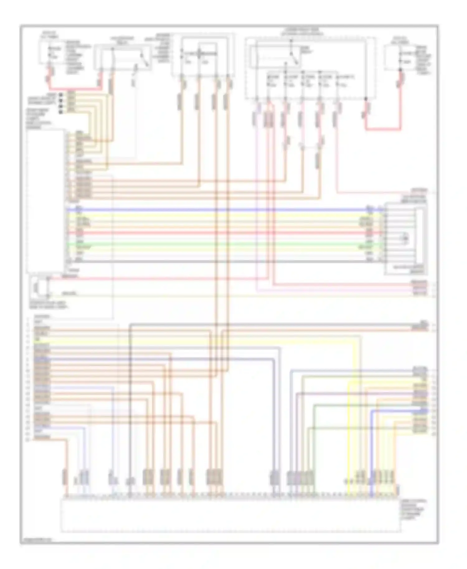 Wiring diagram red/wht for BMW 1 series E81/E82/E87/E88 facelift 2 (2011-2014) (26 of 28)