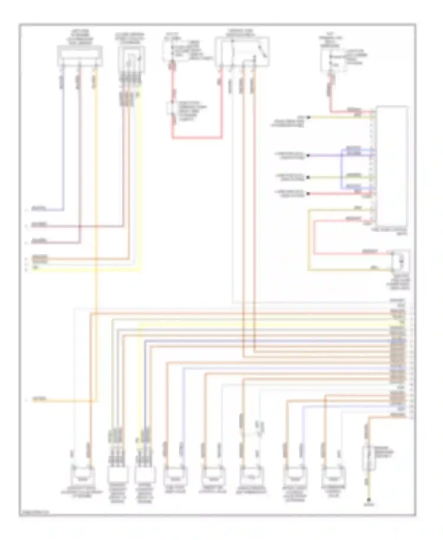 Wiring diagram red/wht for BMW 1 series E81/E82/E87/E88 facelift 2 (2011-2014) (25 of 28)