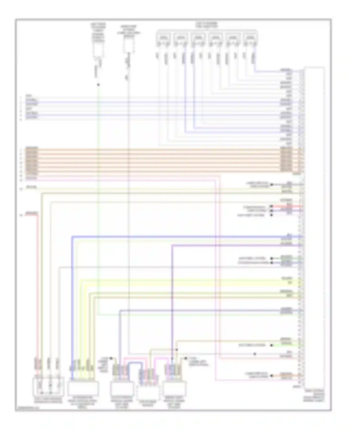 Wiring diagram vio/wht for BMW 1 series E81/E82/E87/E88 facelift 2 (2011-2014) (7 of 7)
