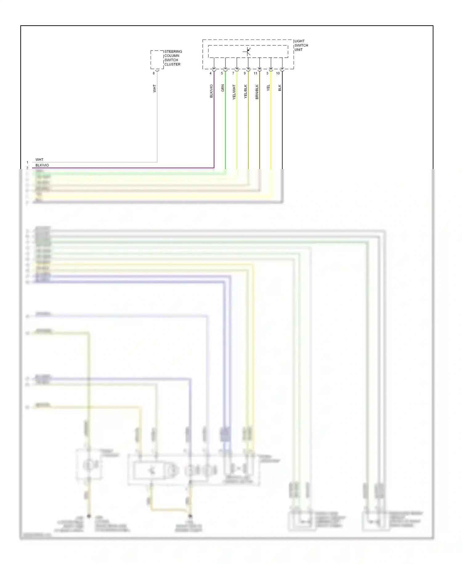 BMW 1 series E81/E82/E87/E88 facelift 2 (2011-2014) wht/blu wiring diagram  (17 of 37)