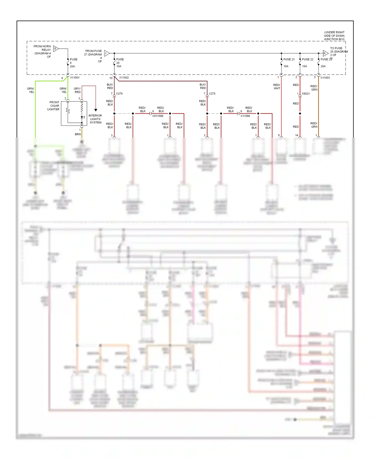 BMW 1 series E81/E82/E87/E88 facelift 2 (2011-2014) yel wiring diagram  (47 of 65)
