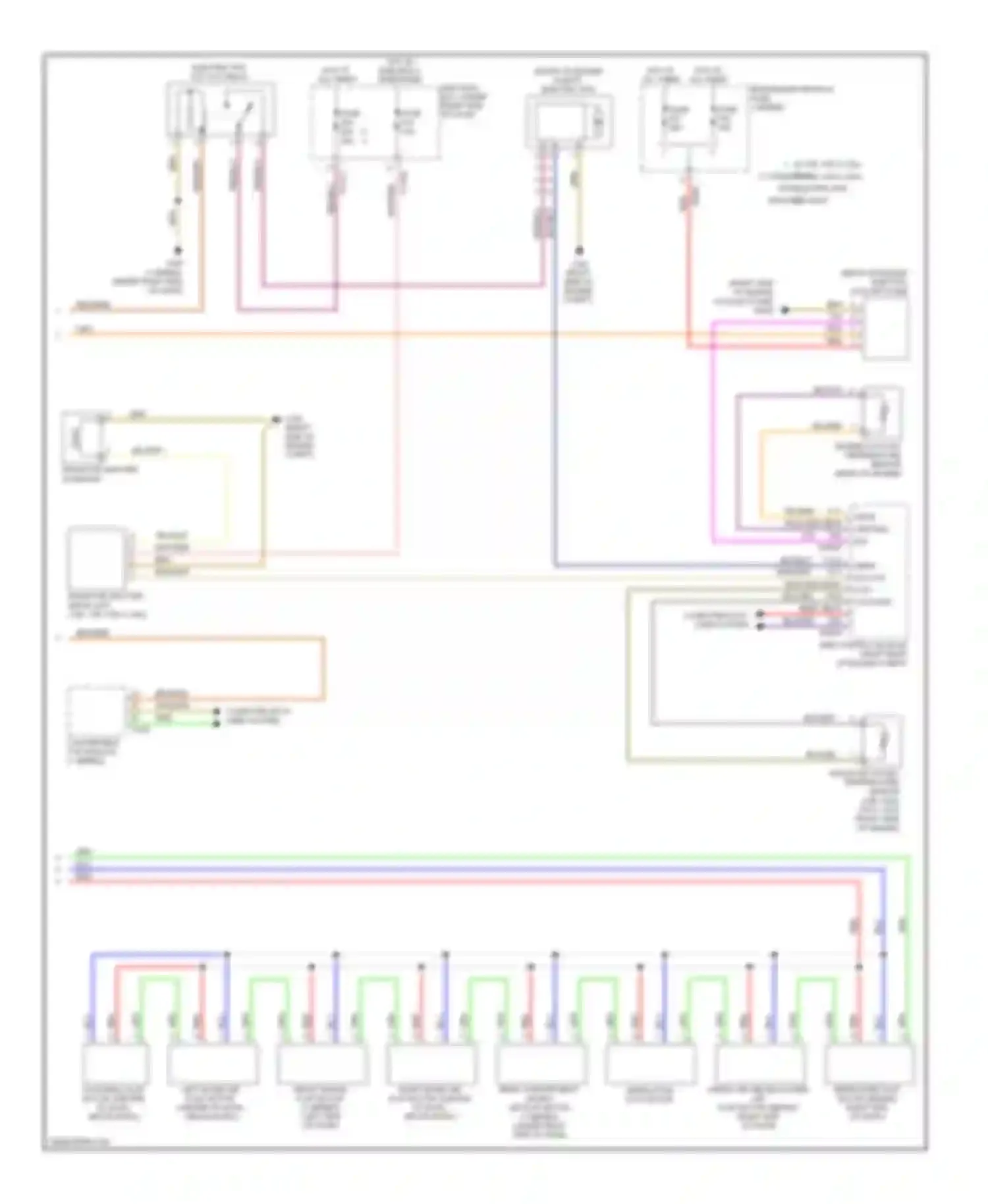 1 series BMW E81/E82/E87/E88 facelift (2007-2011): Automatic a/c circuit (2 of 2)