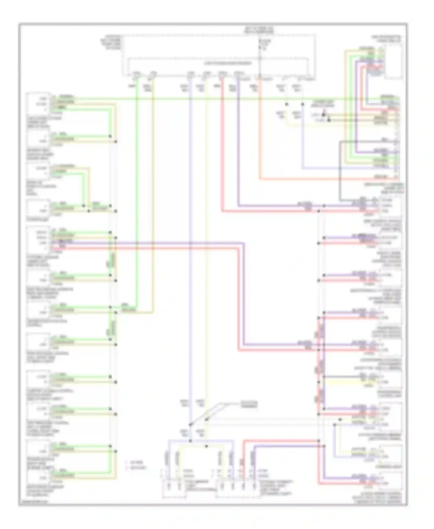 1 series BMW E81/E82/E87/E88 facelift (2007-2011): Computer data lines circuit