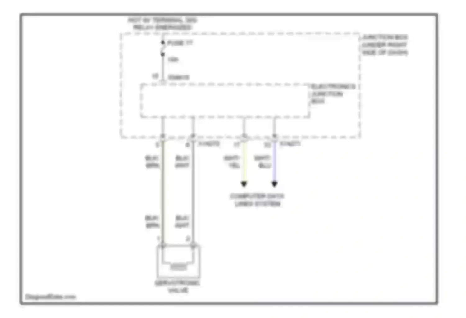 1 series BMW E81/E82/E87/E88 facelift (2007-2011): Power steering circuit