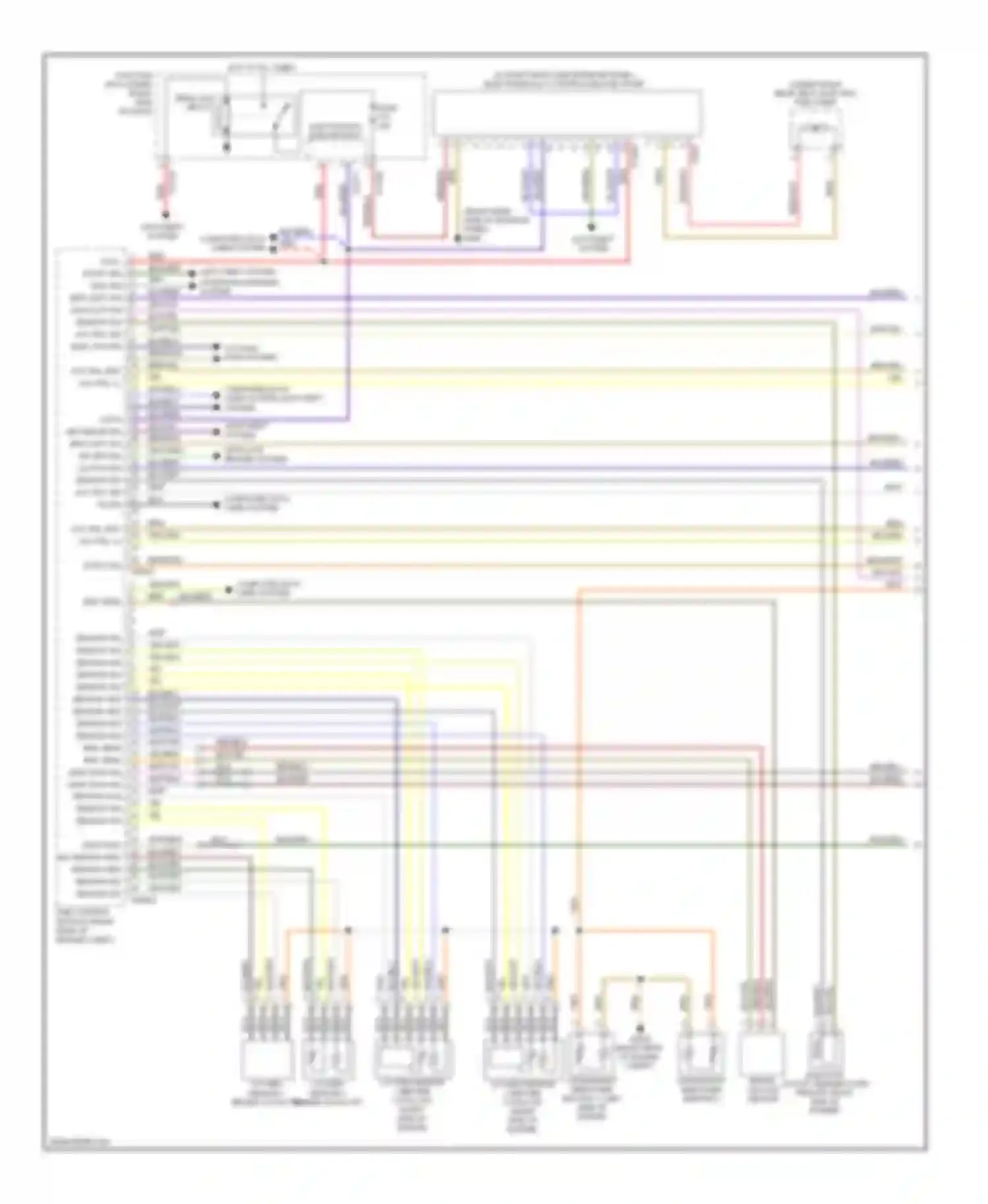 1 series BMW E81/E82/E87/E88 facelift (2007-2011): Wiring diagram engine performance 3.0l twin turbo (1 of 4)
