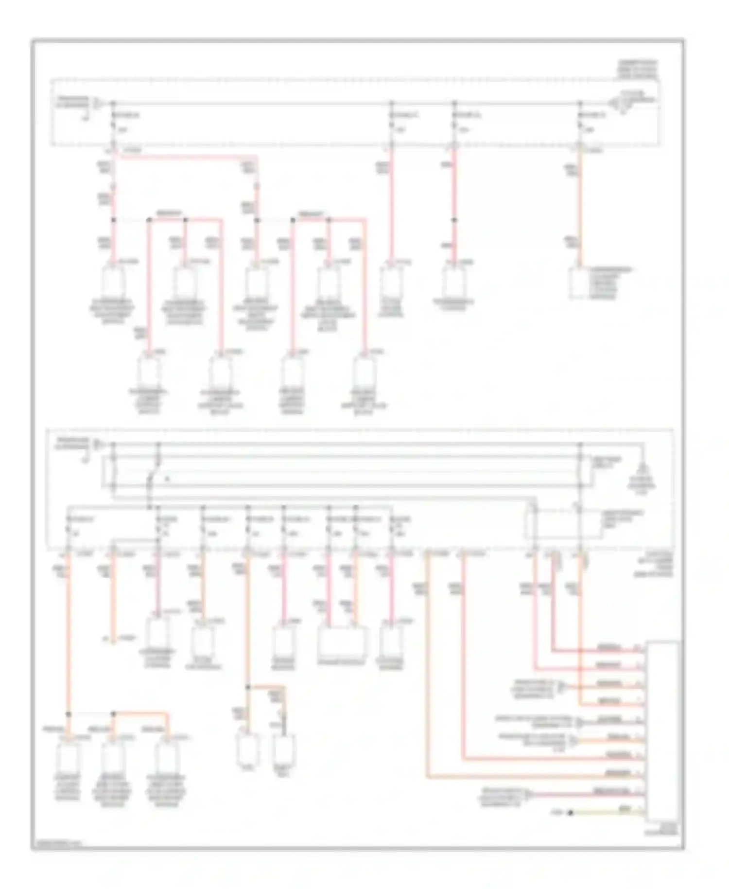 1 series BMW E81/E82/E87/E88 facelift (2007-2011): Power distribution circuit (5 of 5)