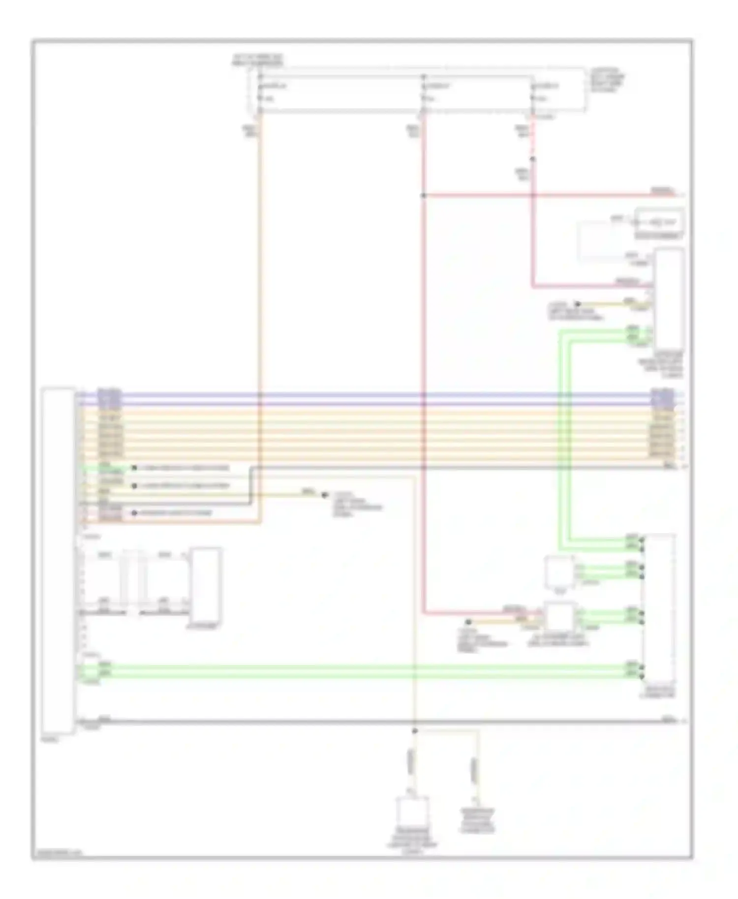 Wiring diagram computer data lines system for BMW 1 series E81/E82/E87/E88 facelift (2007-2011)
