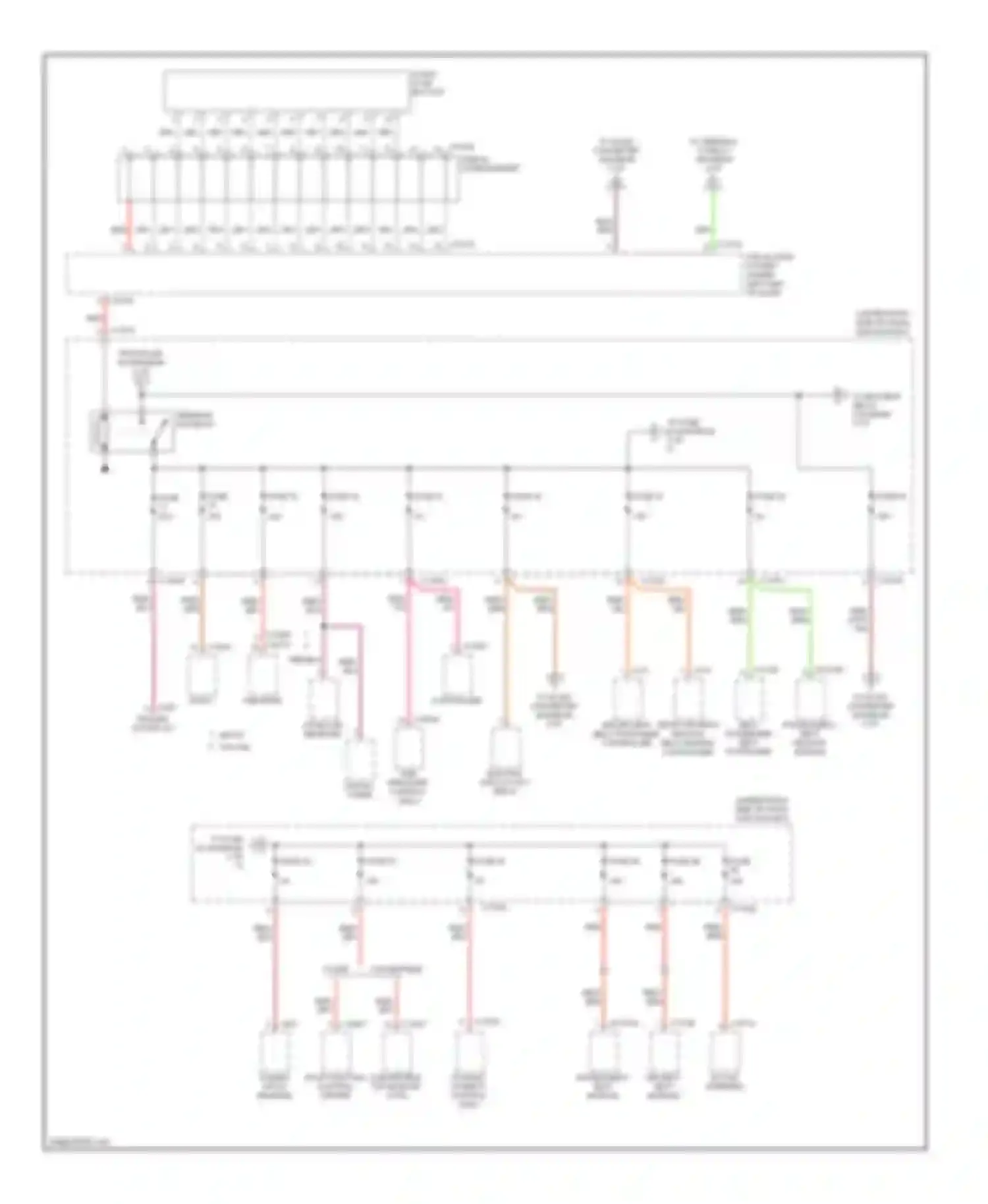 Wiring diagram fuse 14 fuse for BMW 1 series E81/E82/E87/E88 facelift (2007-2011) (1 of 1)