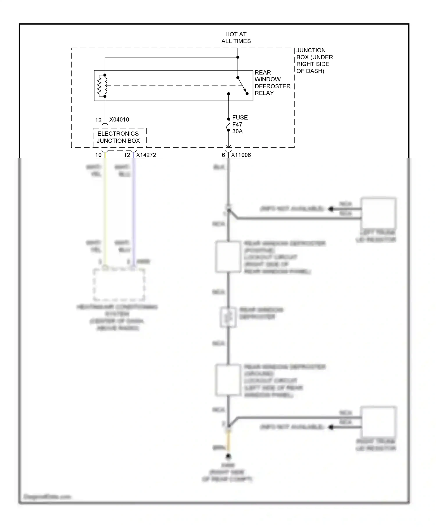 Wiring diagram nca for BMW 1 series E81/E82/E87/E88 facelift (2007-2011) (8 of 89)