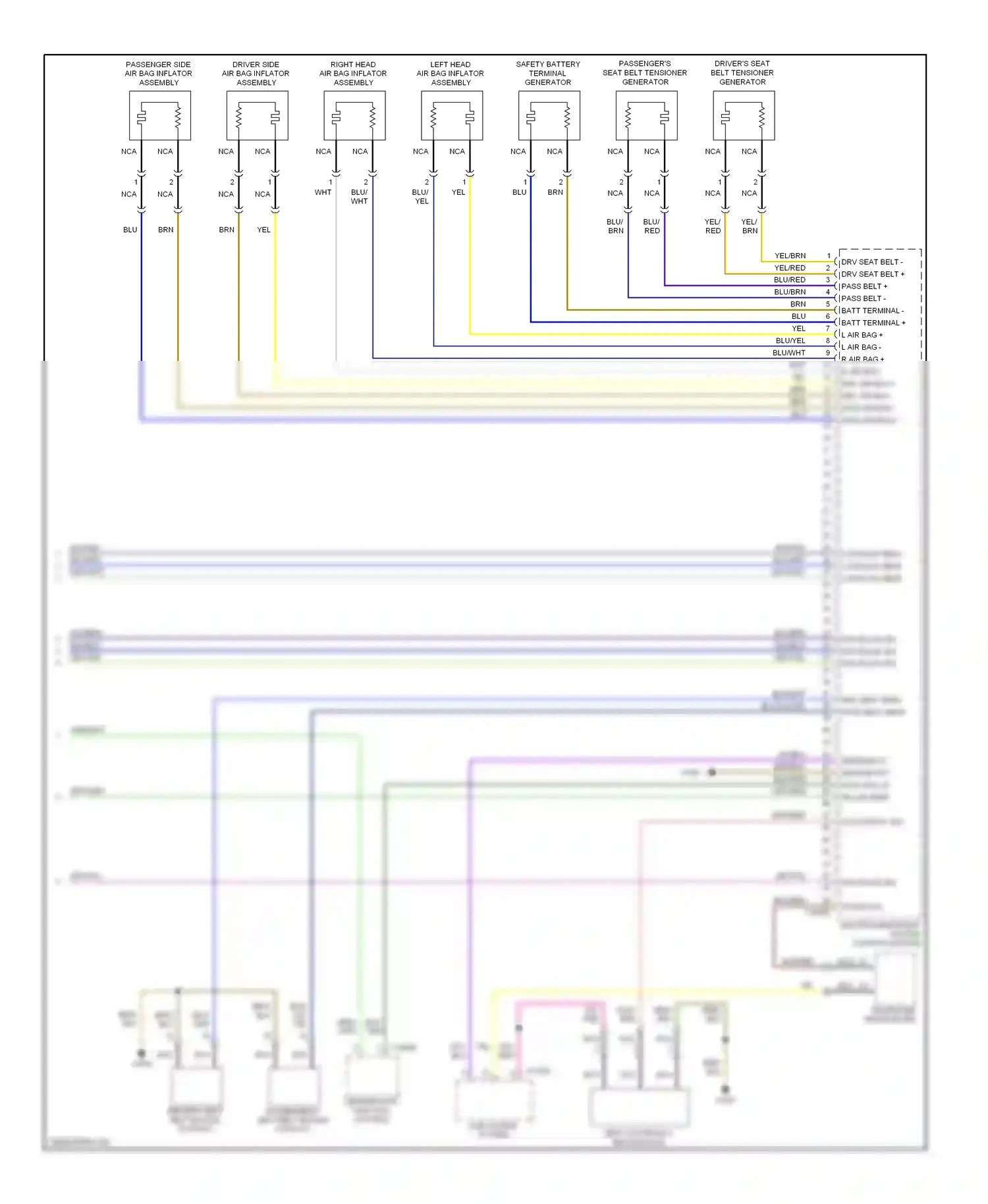 BMW 1 series E81/E82/E87/E88 facelift (2007-2011) wht wiring diagram  (90 of 96)
