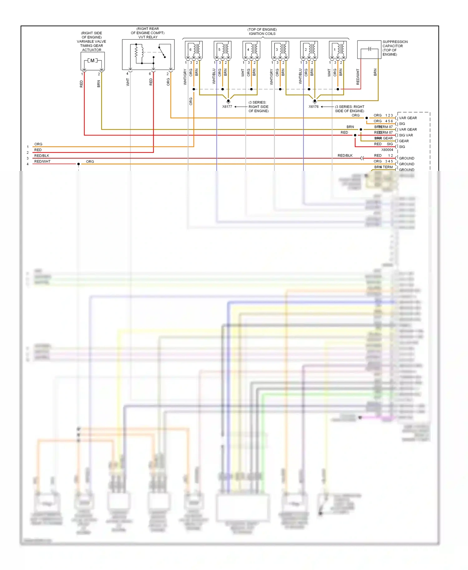 Wiring diagram wht/gry for BMW 1 series E81/E82/E87/E88 facelift (2007-2011) (6 of 8)