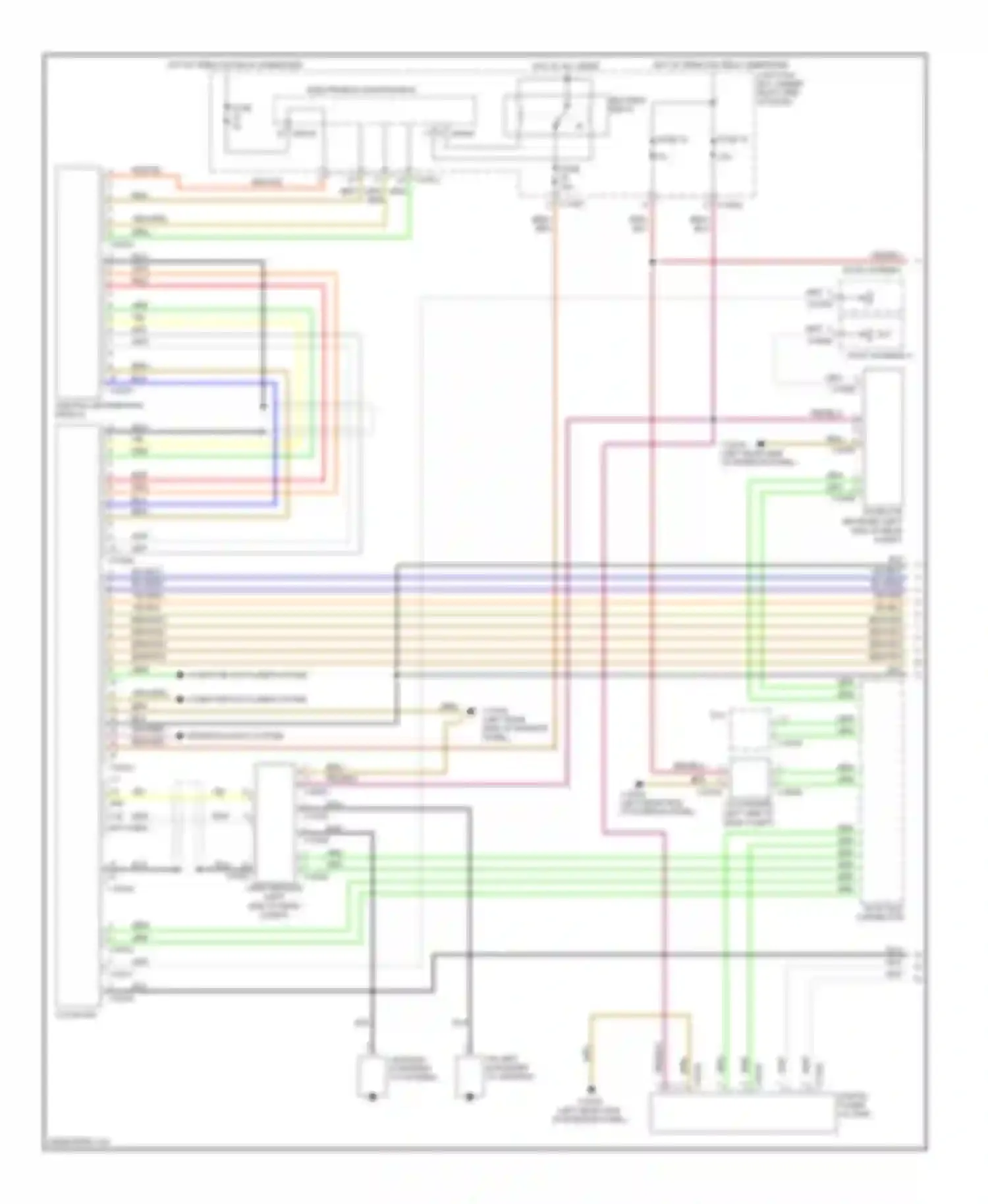 Wiring diagram yel for BMW 1 series E81/E82/E87/E88 facelift (2007-2011) (41 of 79)