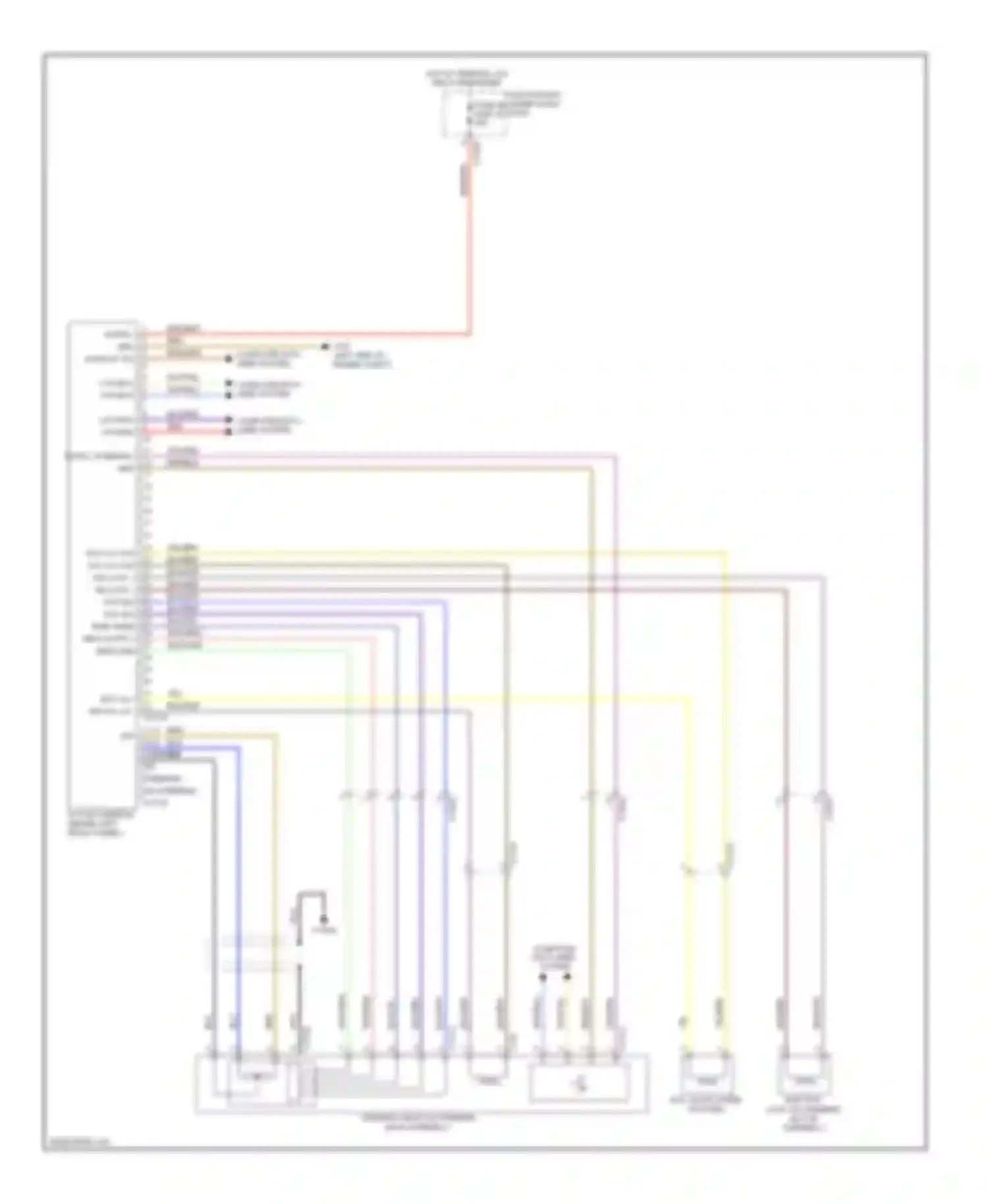 1 series BMW F20/F21 (2011-2015): Active power steering circuit