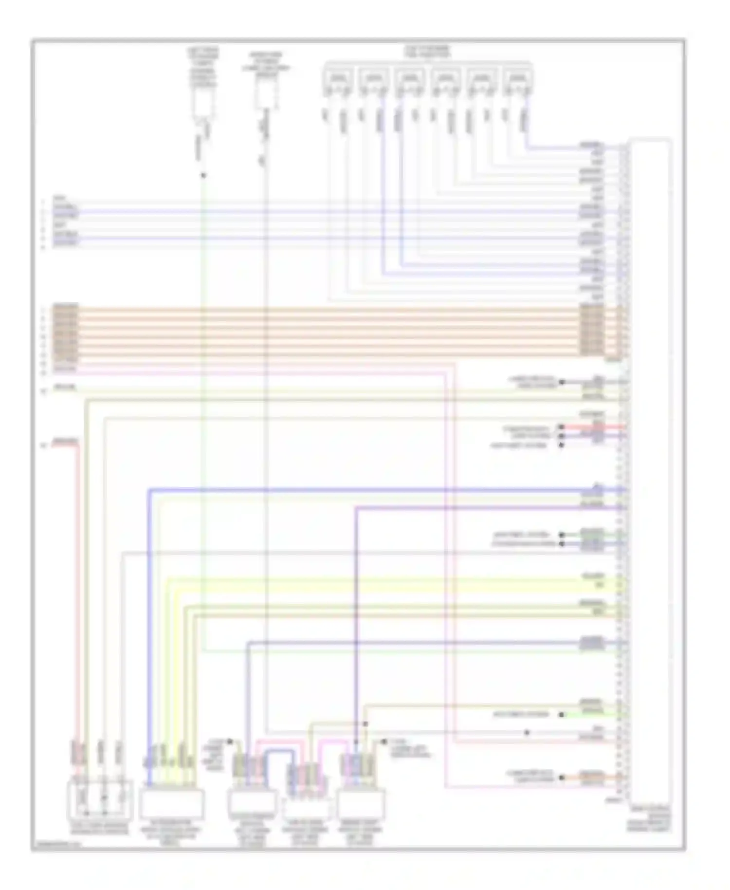 1 series BMW F20/F21 (2011-2015): Wiring diagram engine performance 3.0l turbo (5 of 5)