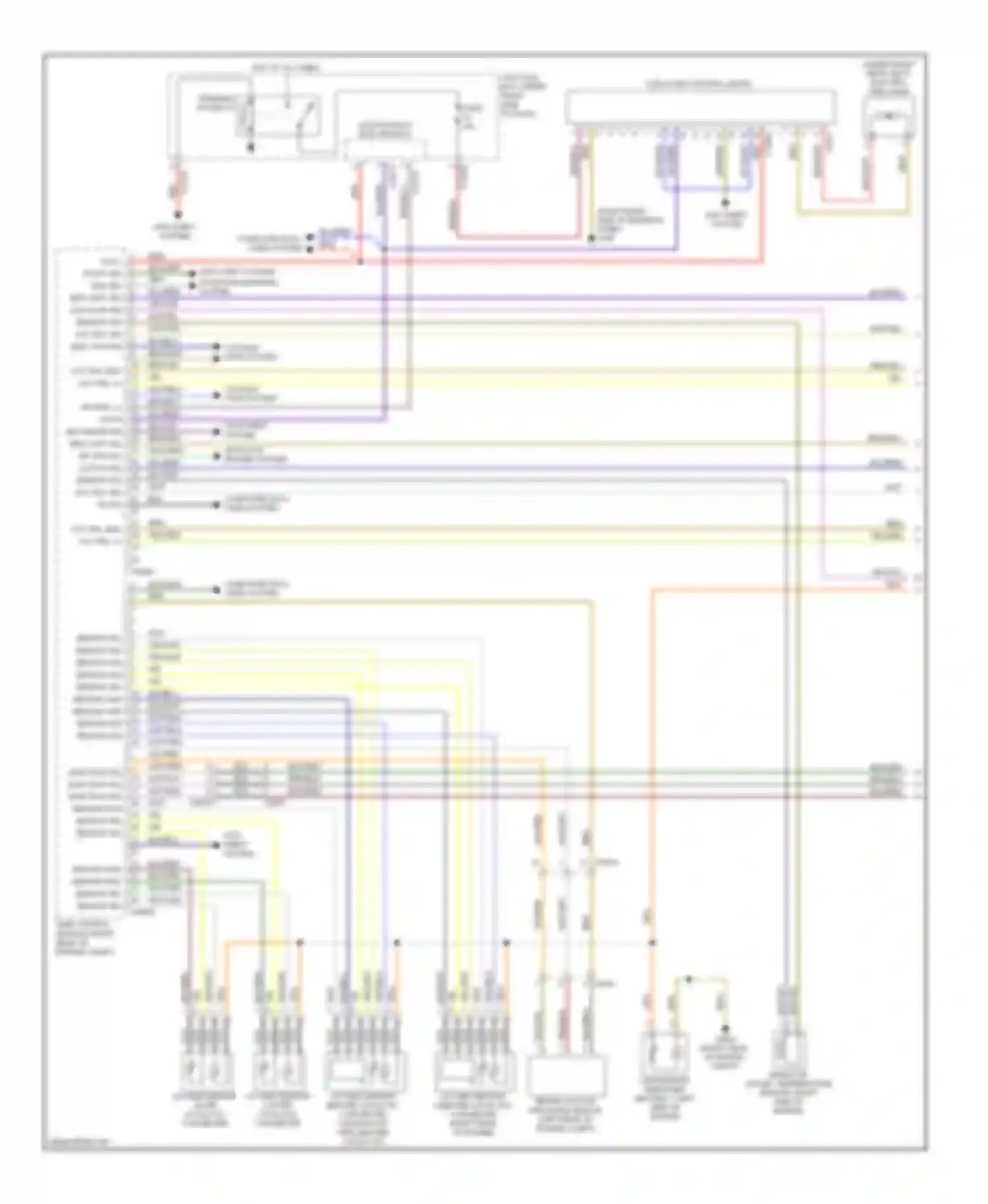 1 series BMW F20/F21 (2011-2015): Wiring diagram engine performance 3.0l (1 of 4)