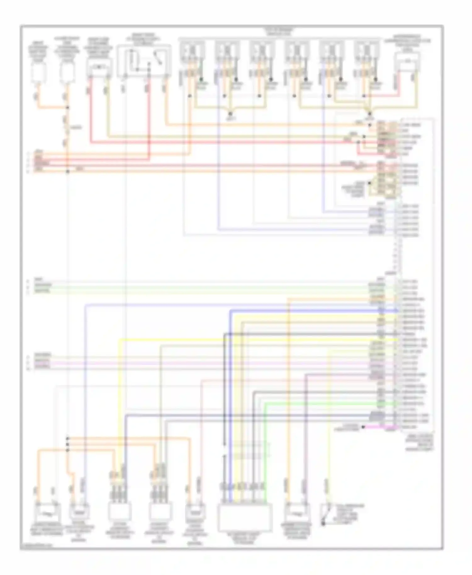 1 series BMW F20/F21 (2011-2015): Wiring diagram engine performance 3.0l (4 of 4)