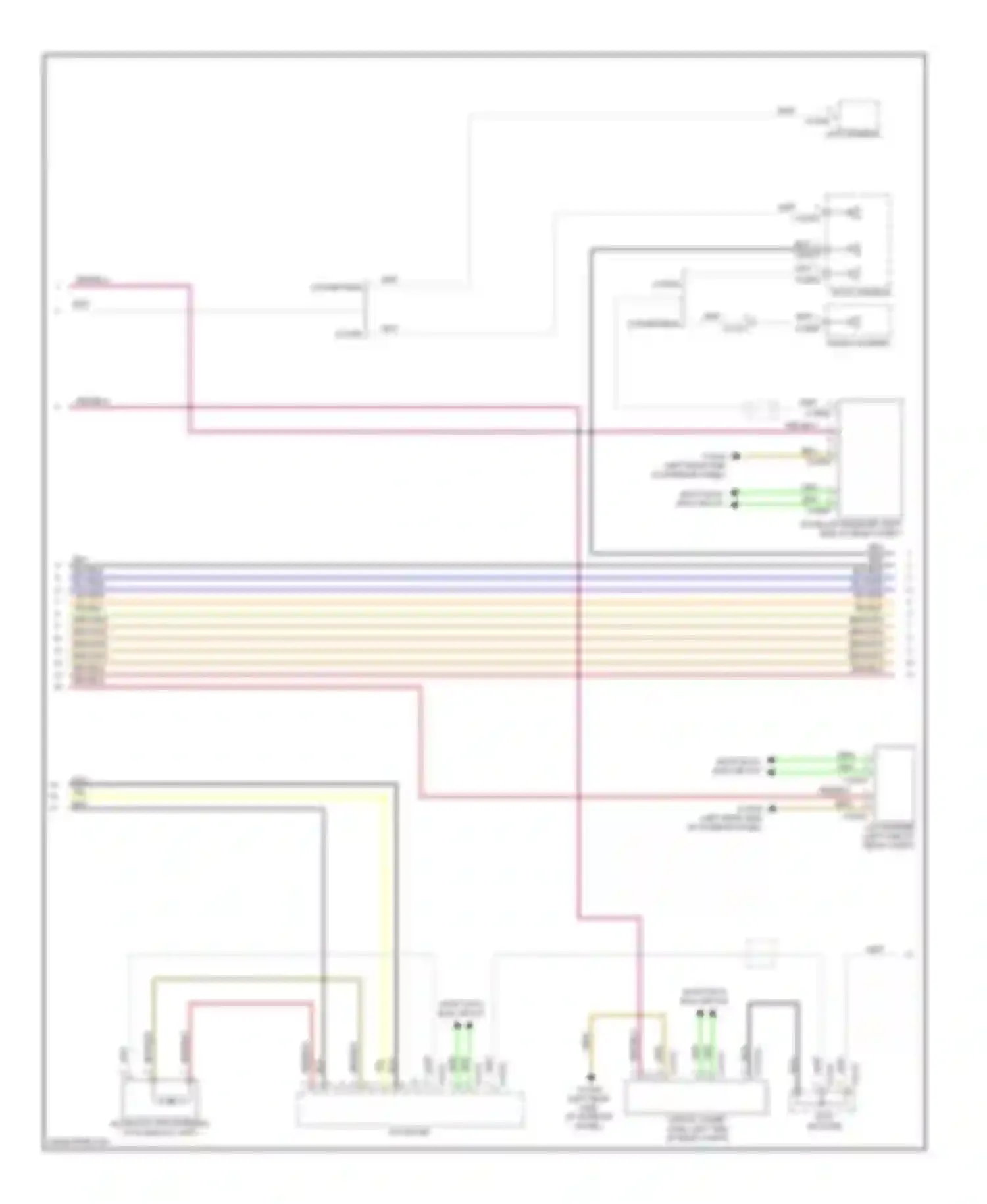 1 series BMW F20/F21 (2011-2015): Navigation circuit, hifi radio with ccc & m-ask (2 of 3)
