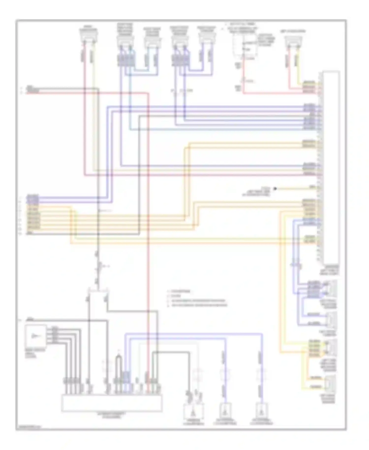 1 series BMW F20/F21 (2011-2015): Hifi radio circuit, without cic, ccc & m-ask (2 of 2)