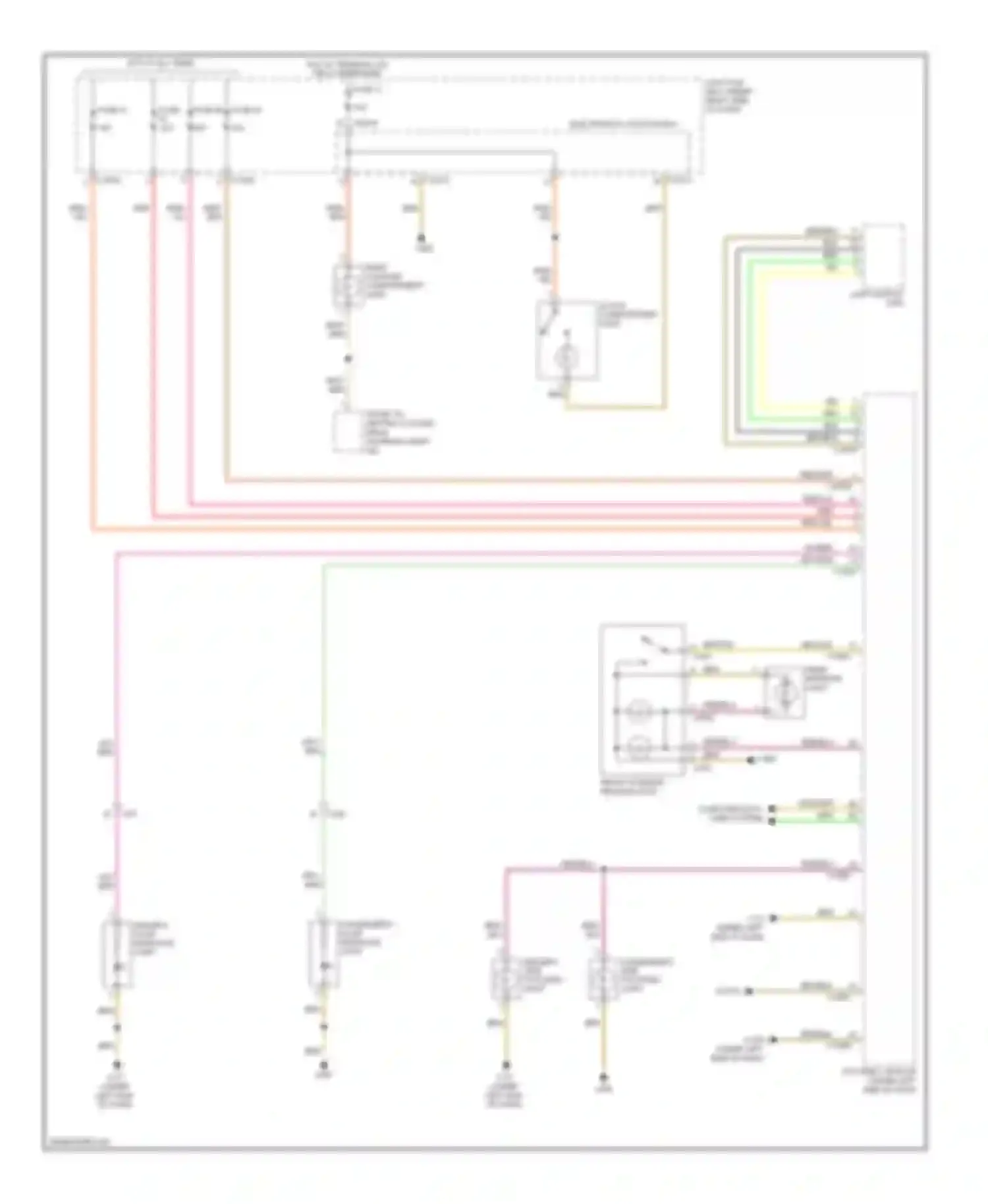 Wiring diagram fuse 77 for BMW 1 series F20/F21 (2011-2015) (2 of 3)