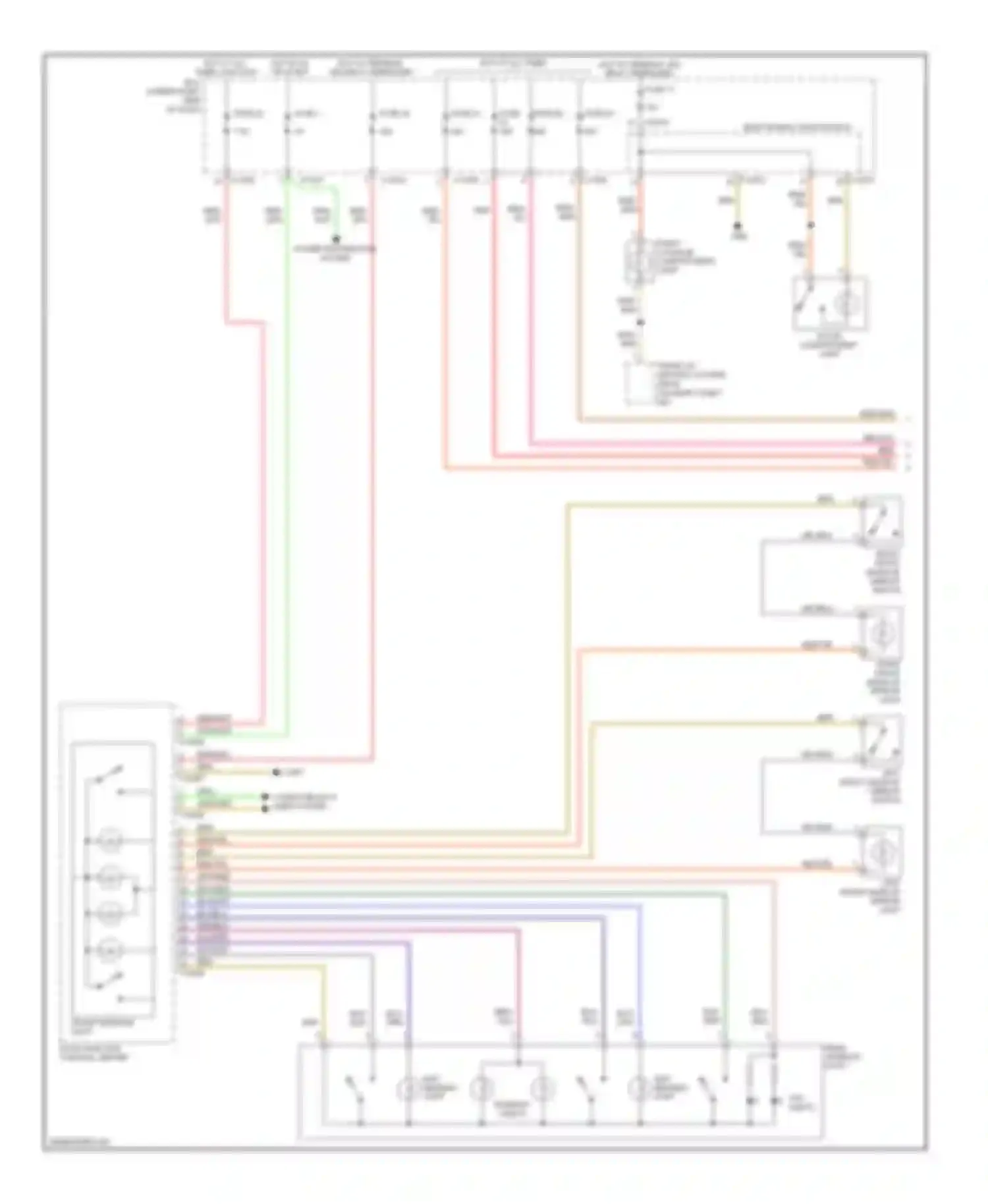 Wiring diagram fuse 84 for BMW 1 series F20/F21 (2011-2015) (3 of 3)