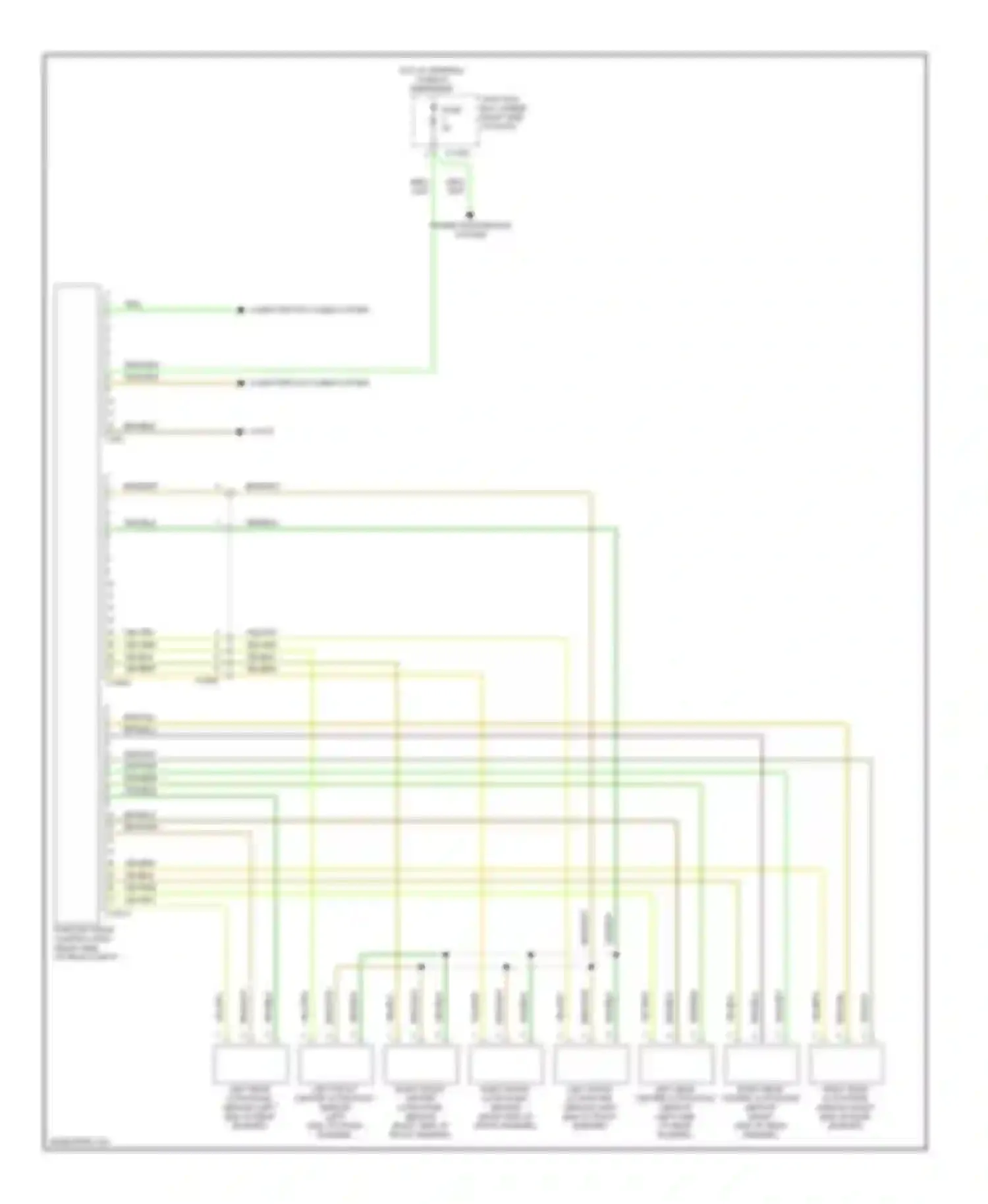 Wiring diagram telephone retrofit packages connector for BMW 1 series F20/F21 (2011-2015)