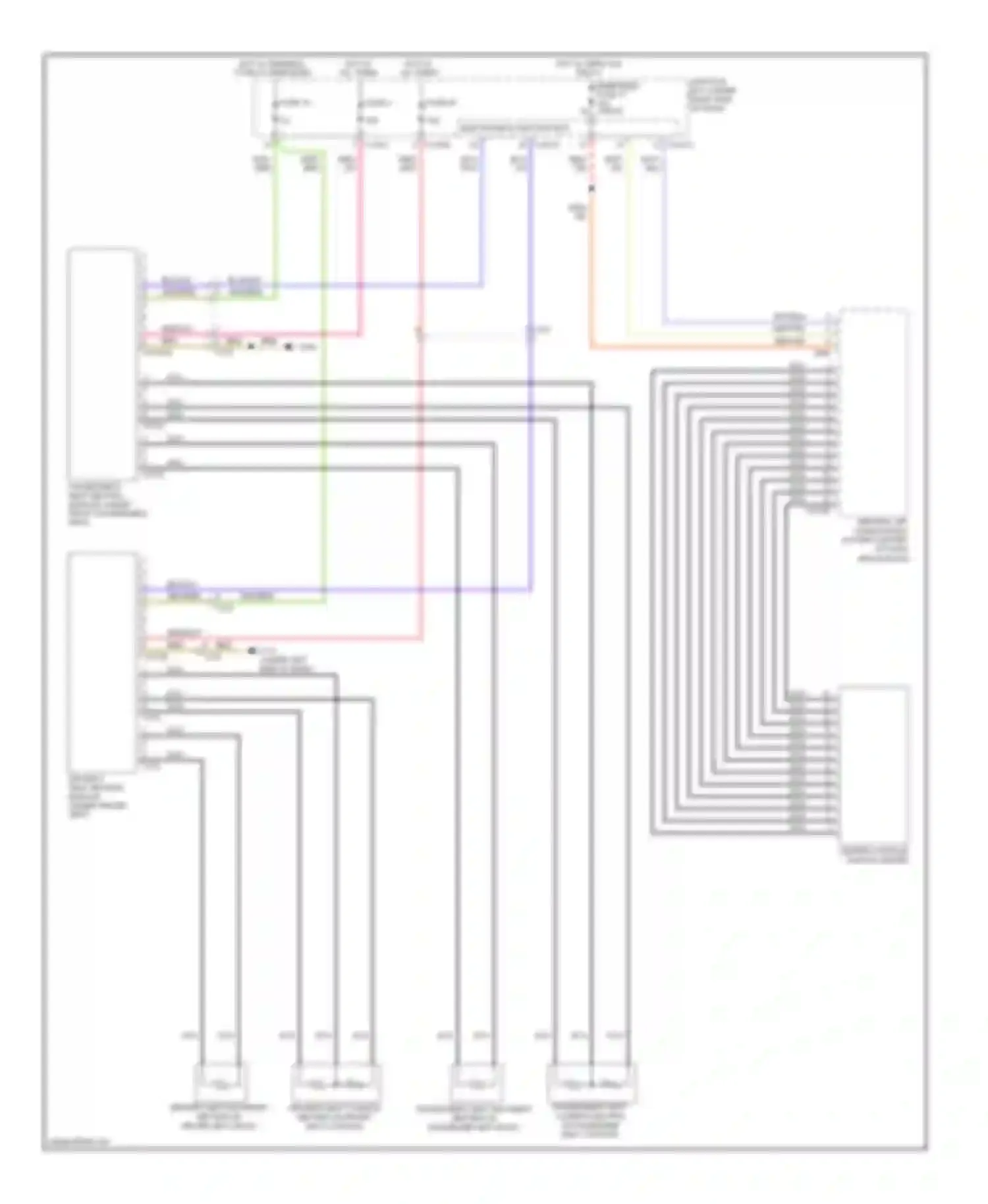 Wiring diagram fuse 68 for BMW 1 series F20/F21 (2011-2015)