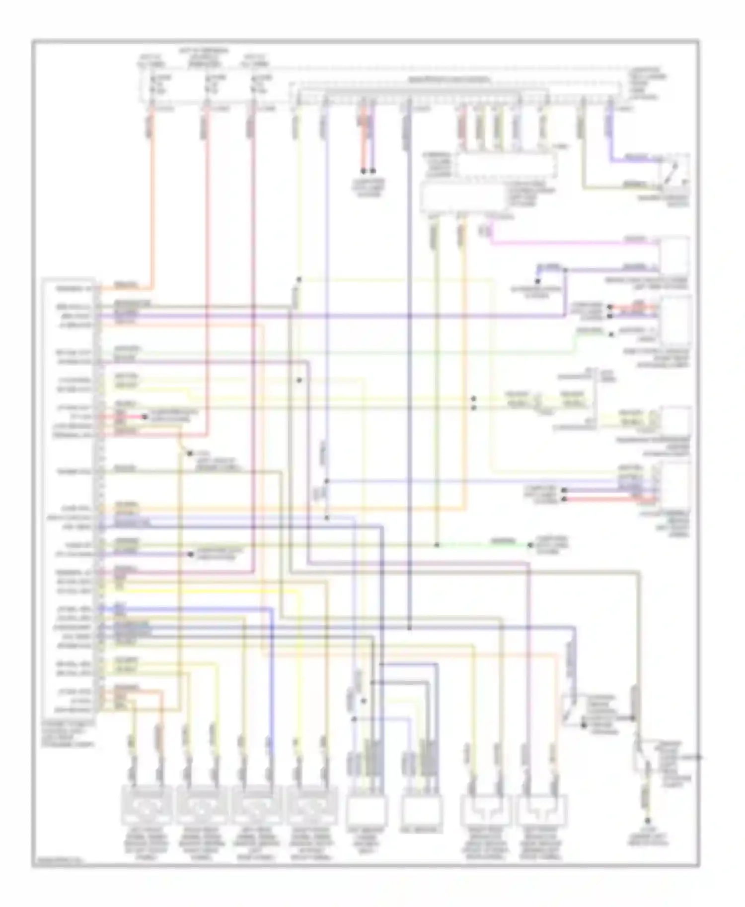 Wiring diagram vio/wht for BMW 1 series F20/F21 (2011-2015)