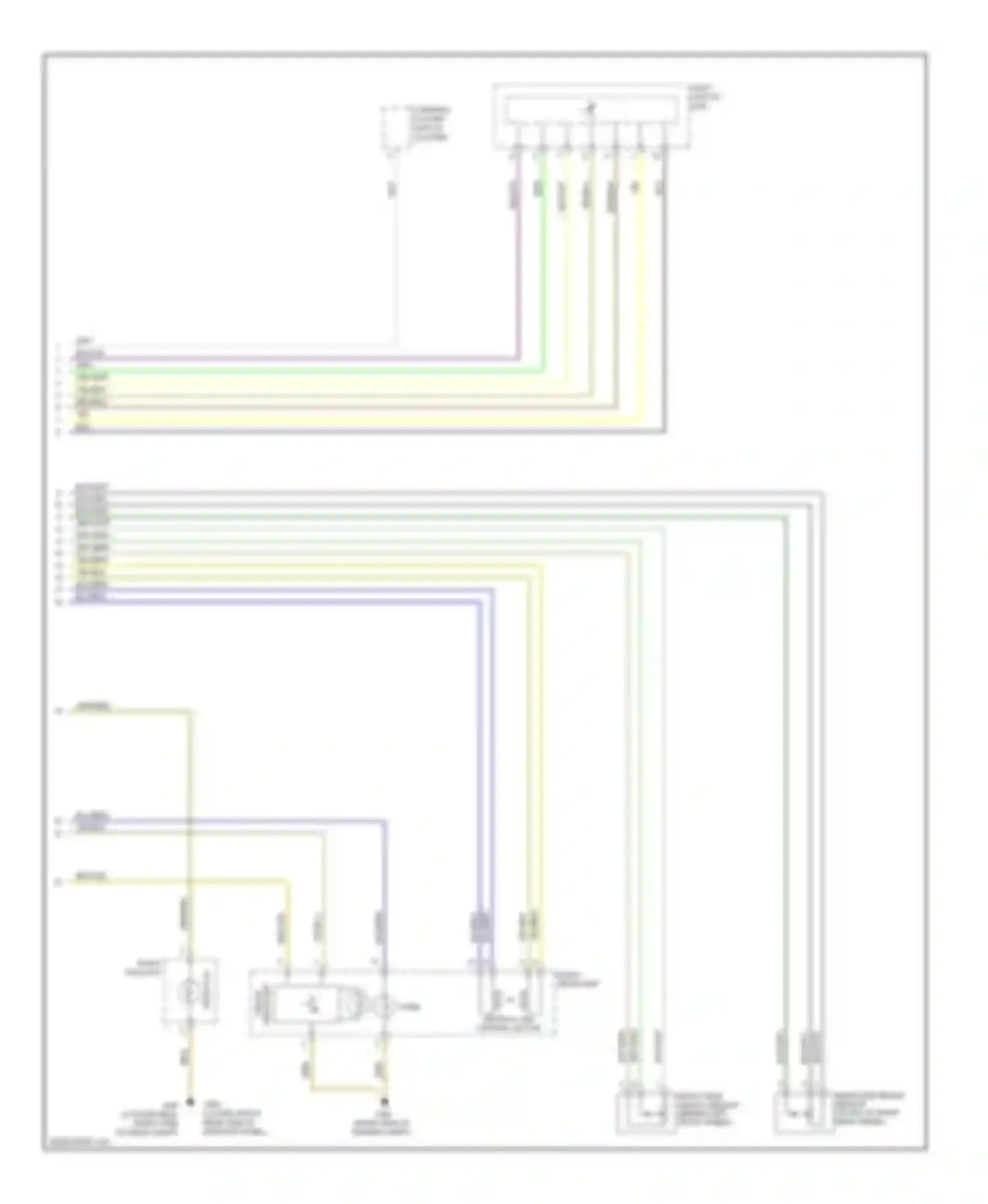 Wiring diagram unit) for BMW 1 series F20/F21 (2011-2015)