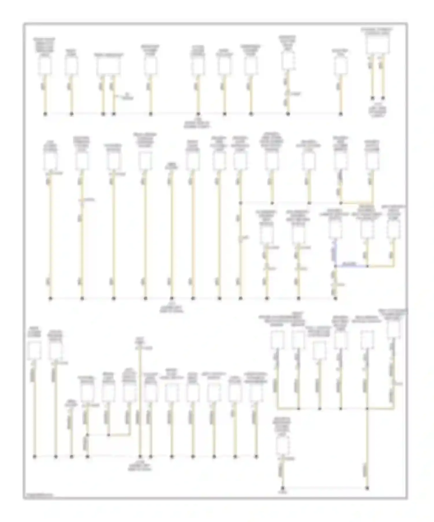 Wiring diagram rear car lid access release system switch for BMW 1 series F20/F21 (2011-2015) (1 of 1)