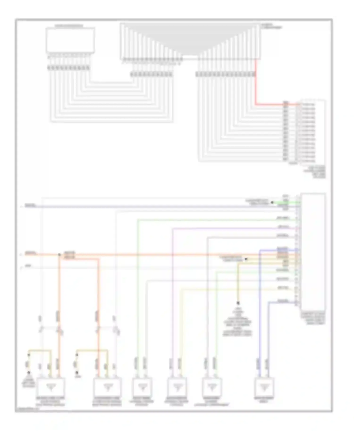 Wiring diagram red for BMW 1 series F20/F21 (2011-2015) (2 of 81)