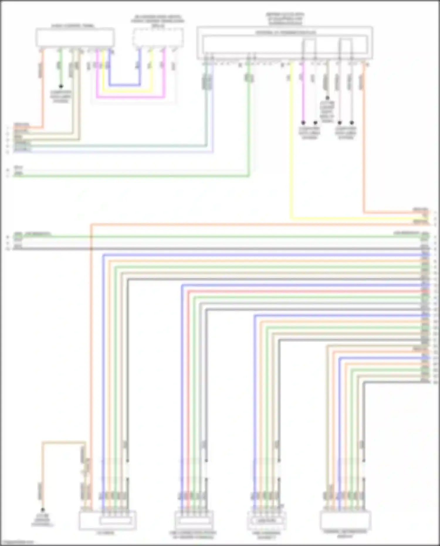 Wiring diagram computer data lines system for BMW 2 series Gran Coupe F44 (2019-2024) (27 of 85)