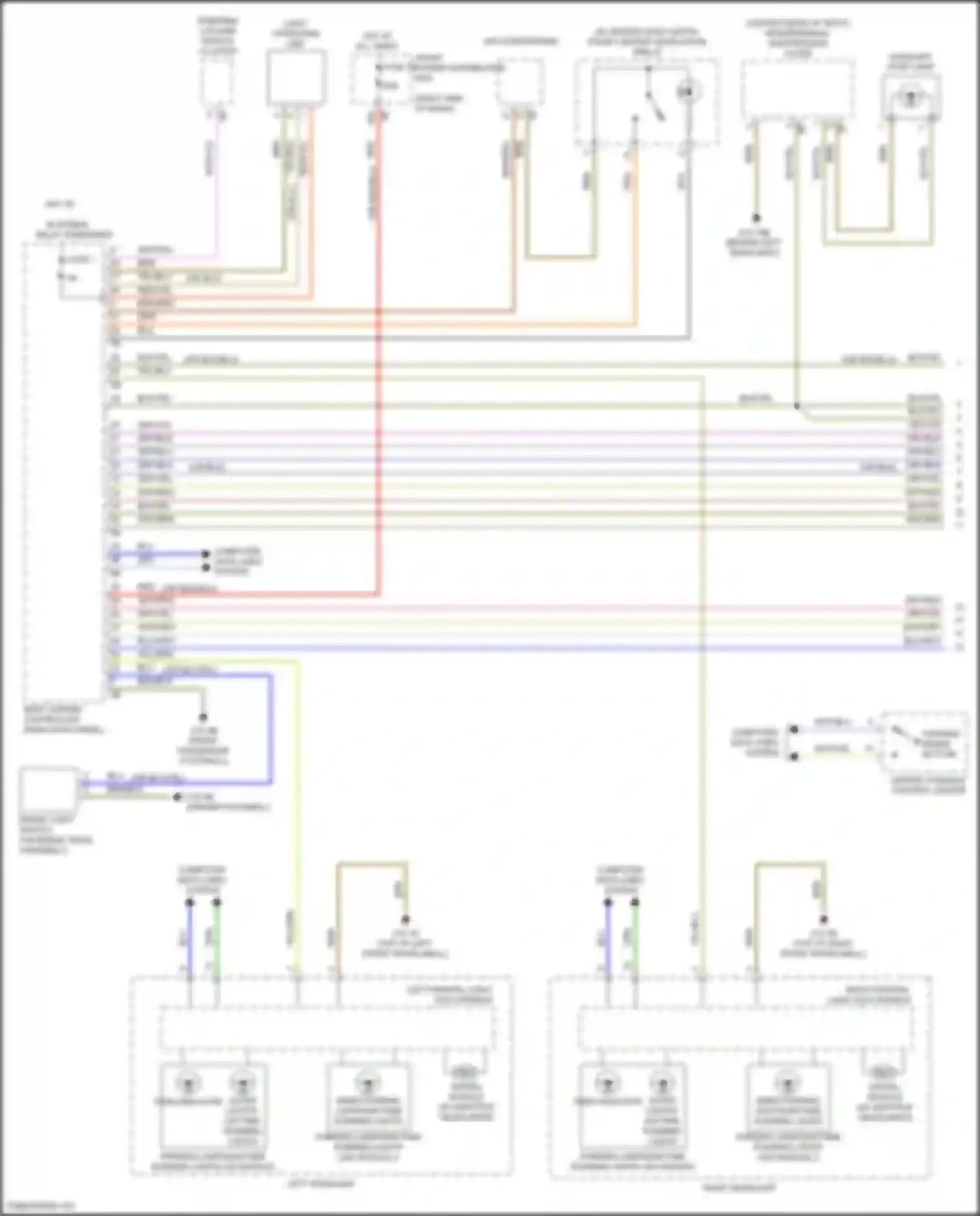 Wiring diagram computer data lines system for BMW 2 series Gran Coupe F44 (2019-2024) (56 of 85)