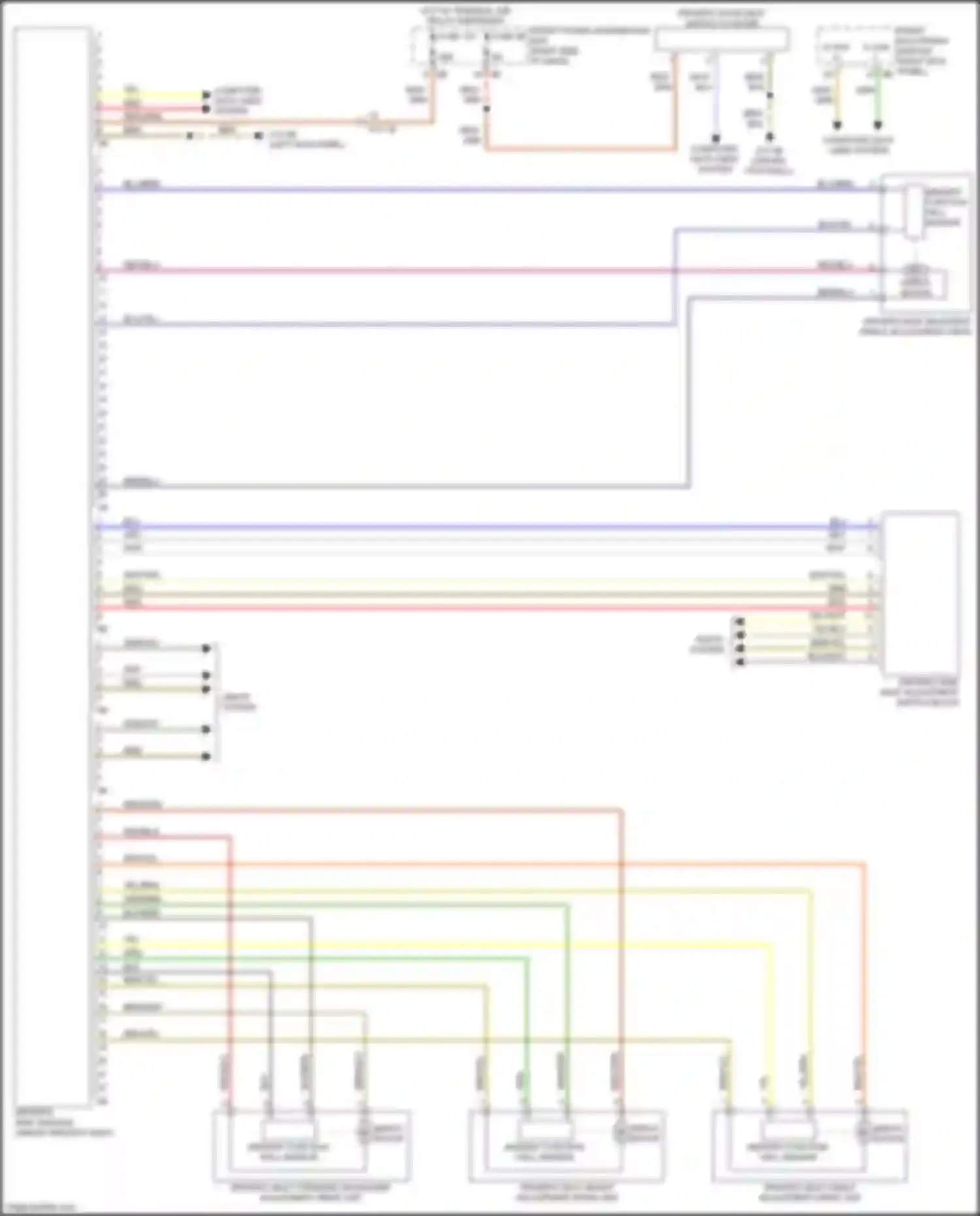 Wiring diagram computer data lines system for BMW 2 series Gran Coupe F44 (2019-2024) (6 of 85)
