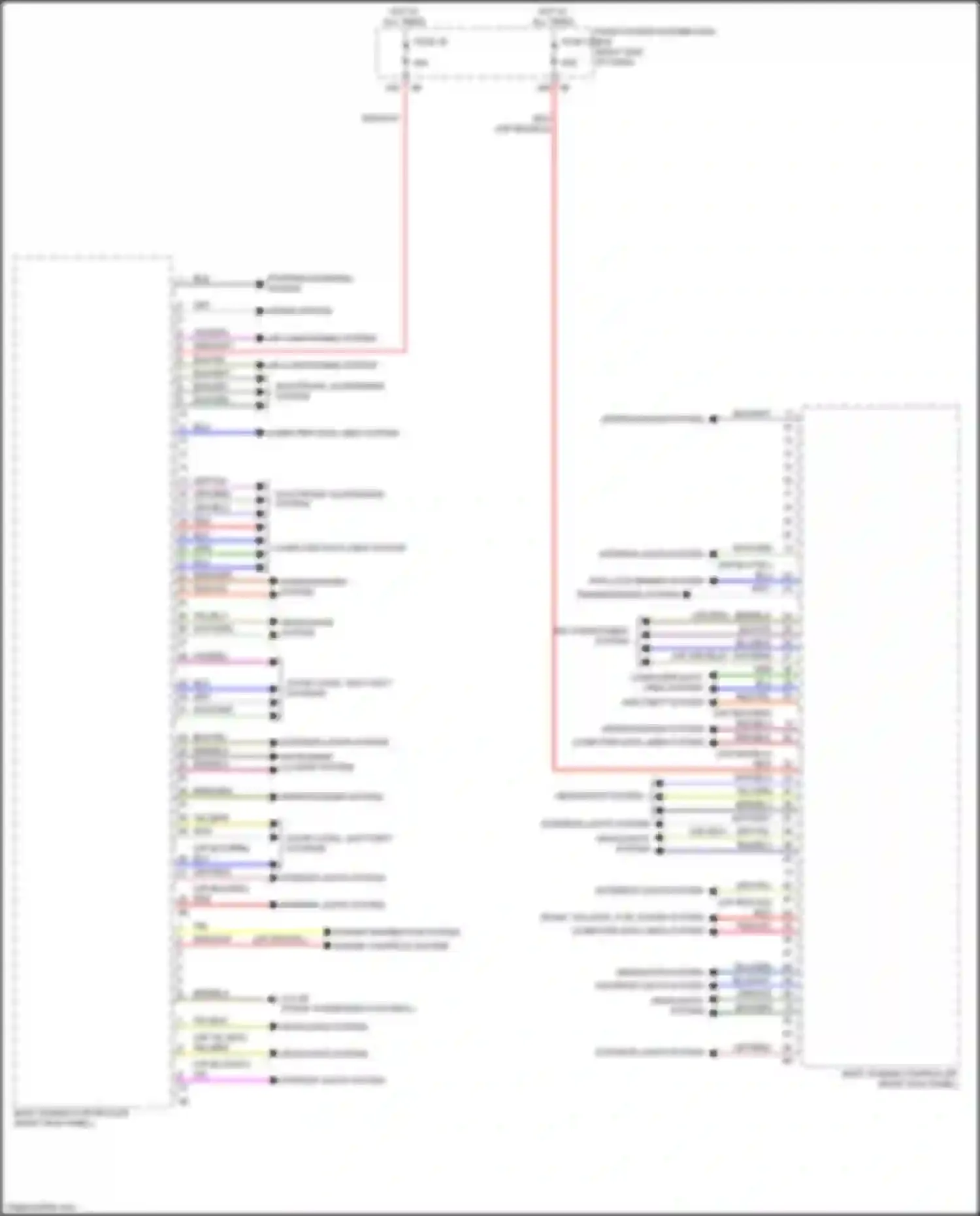 Wiring diagram computer data lines system for BMW 2 series Gran Coupe F44 (2019-2024) (1 of 85)