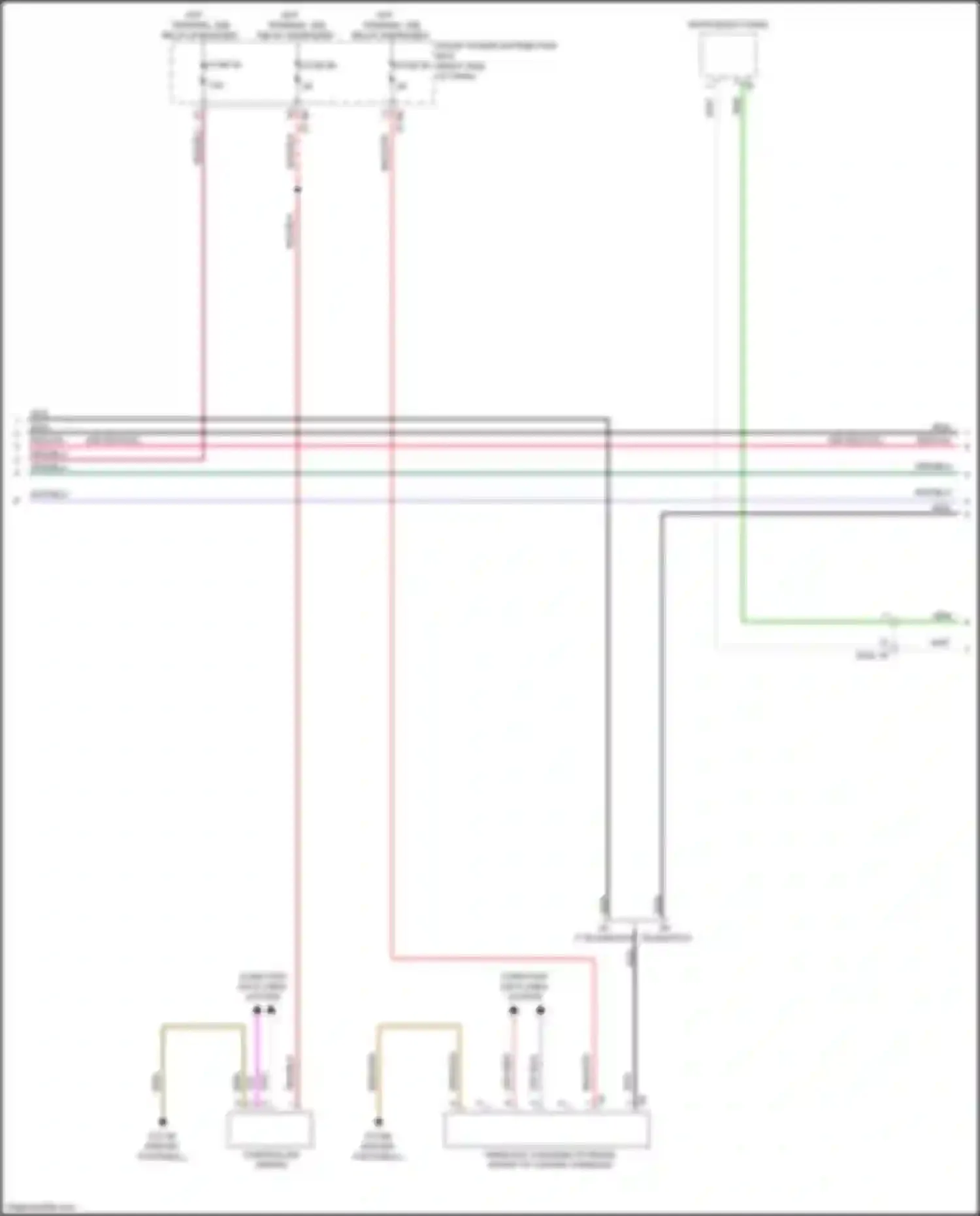 Wiring diagram computer data lines system for BMW 2 series Gran Coupe F44 (2019-2024) (25 of 85)