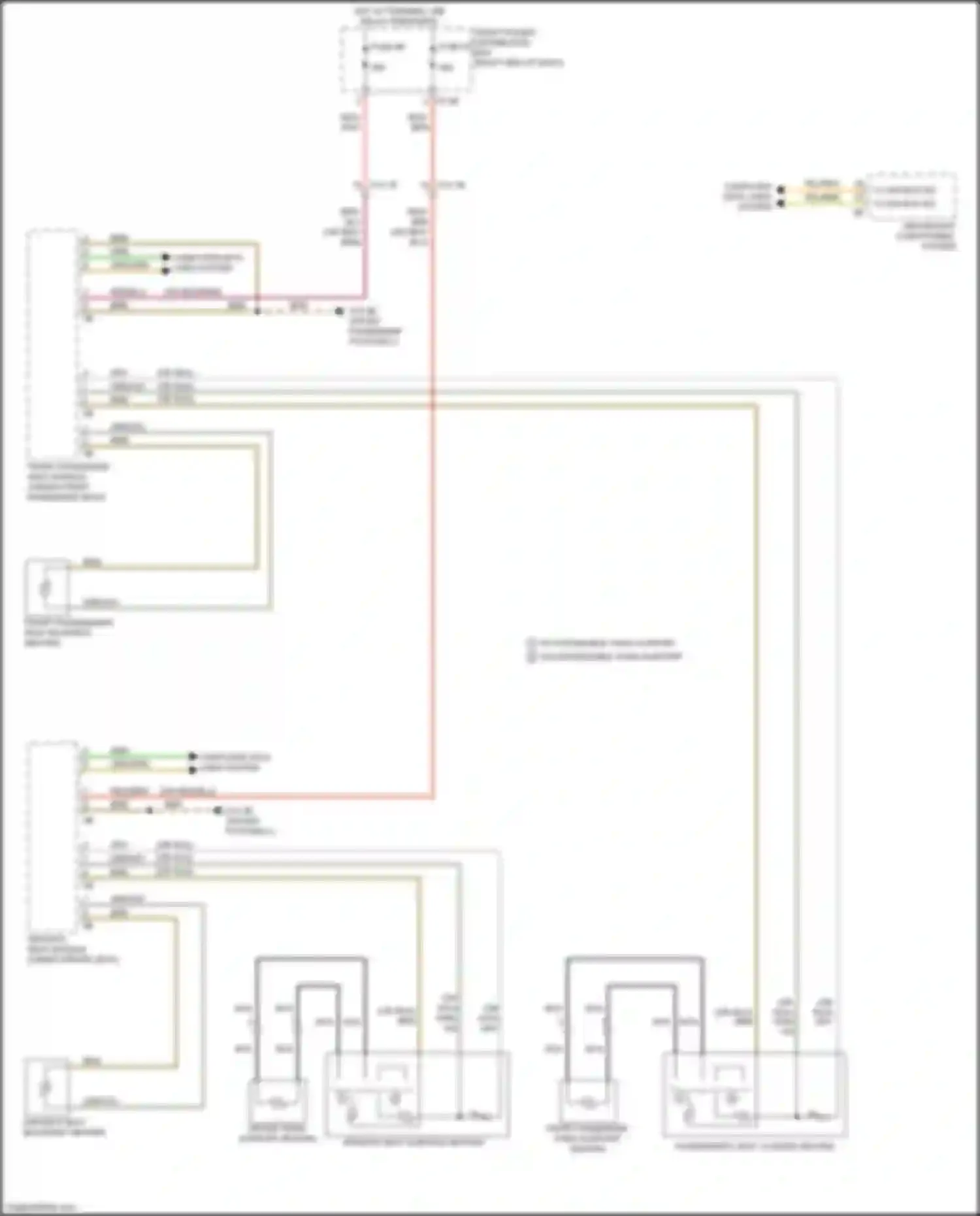 Wiring diagram computer data lines system for BMW 2 series Gran Coupe F44 (2019-2024) (43 of 85)