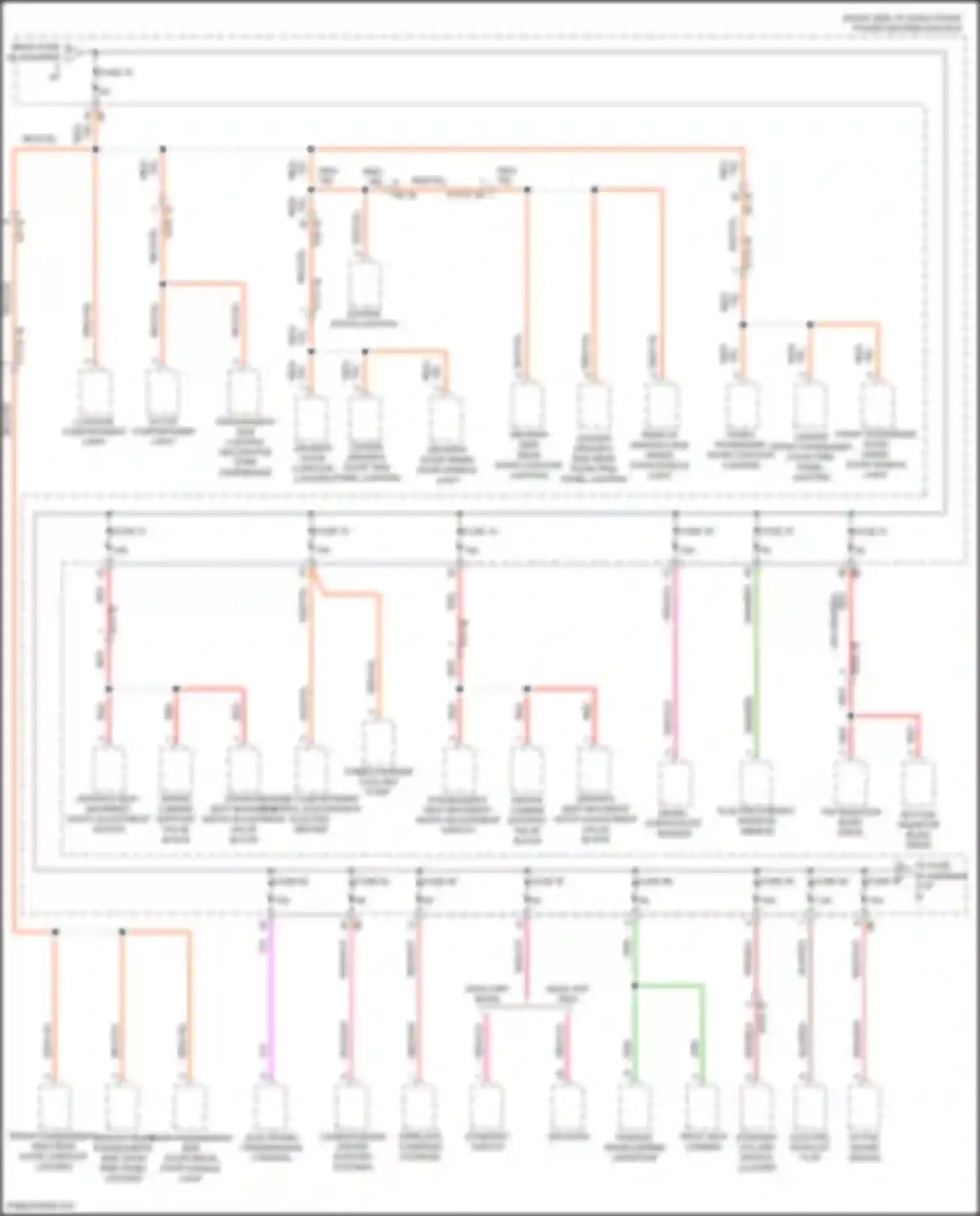 Wiring diagram driver's seat backrest width adjustment valve block for BMW 2 series Gran Coupe F44 (2019-2024) (3 of 4)