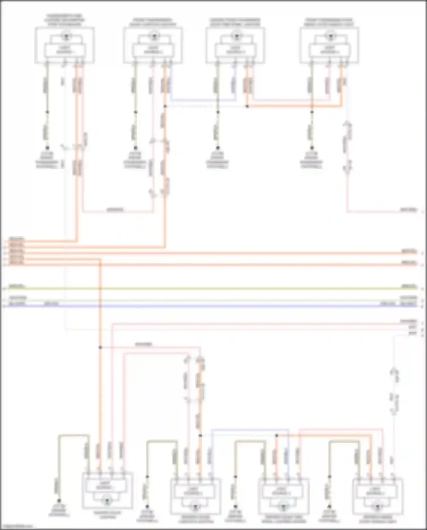 Wiring diagram light source 3 for BMW 2 series Gran Coupe F44 (2019-2024) (2 of 2)