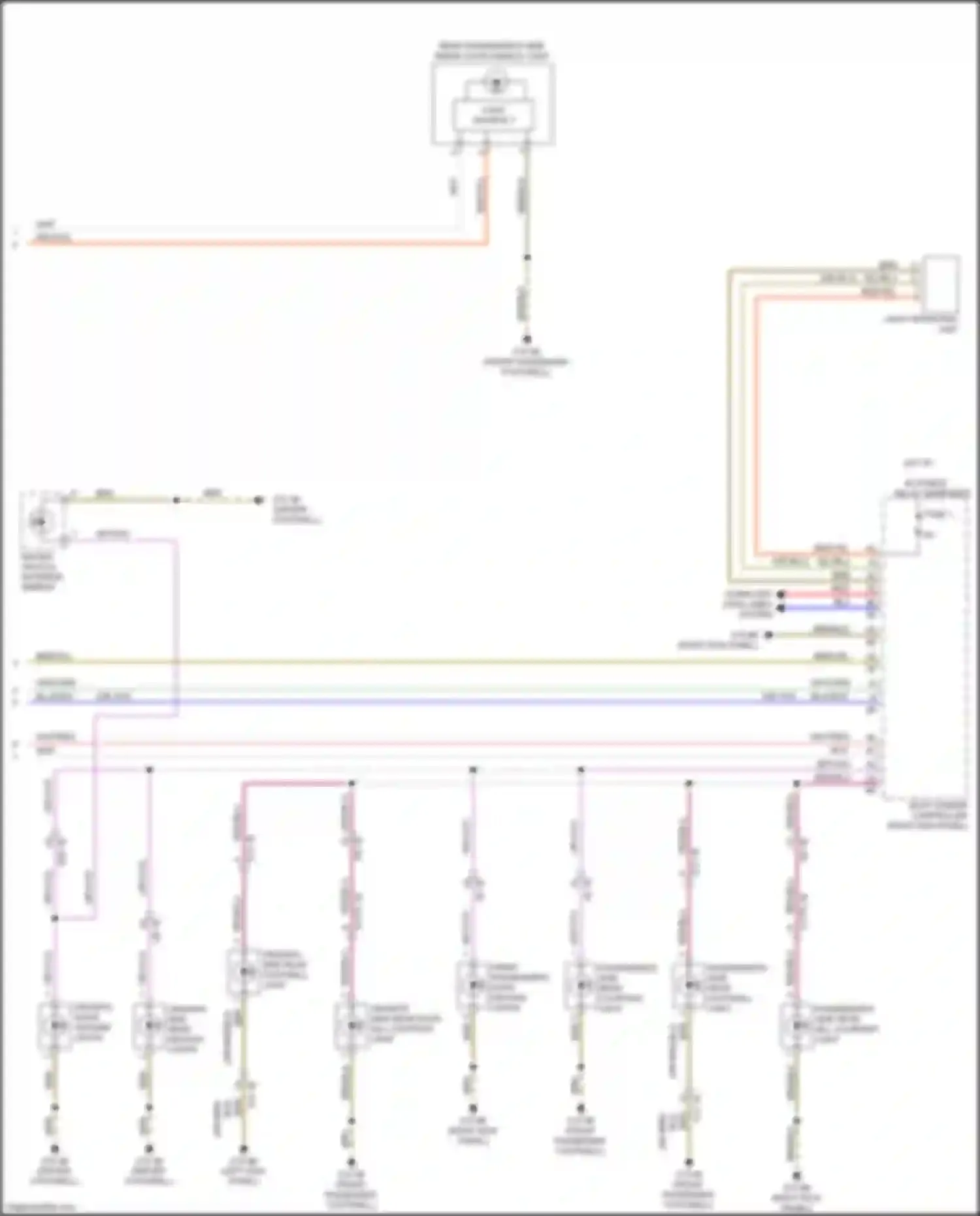Wiring diagram light source 7 for BMW 2 series Gran Coupe F44 (2019-2024) (3 of 3)