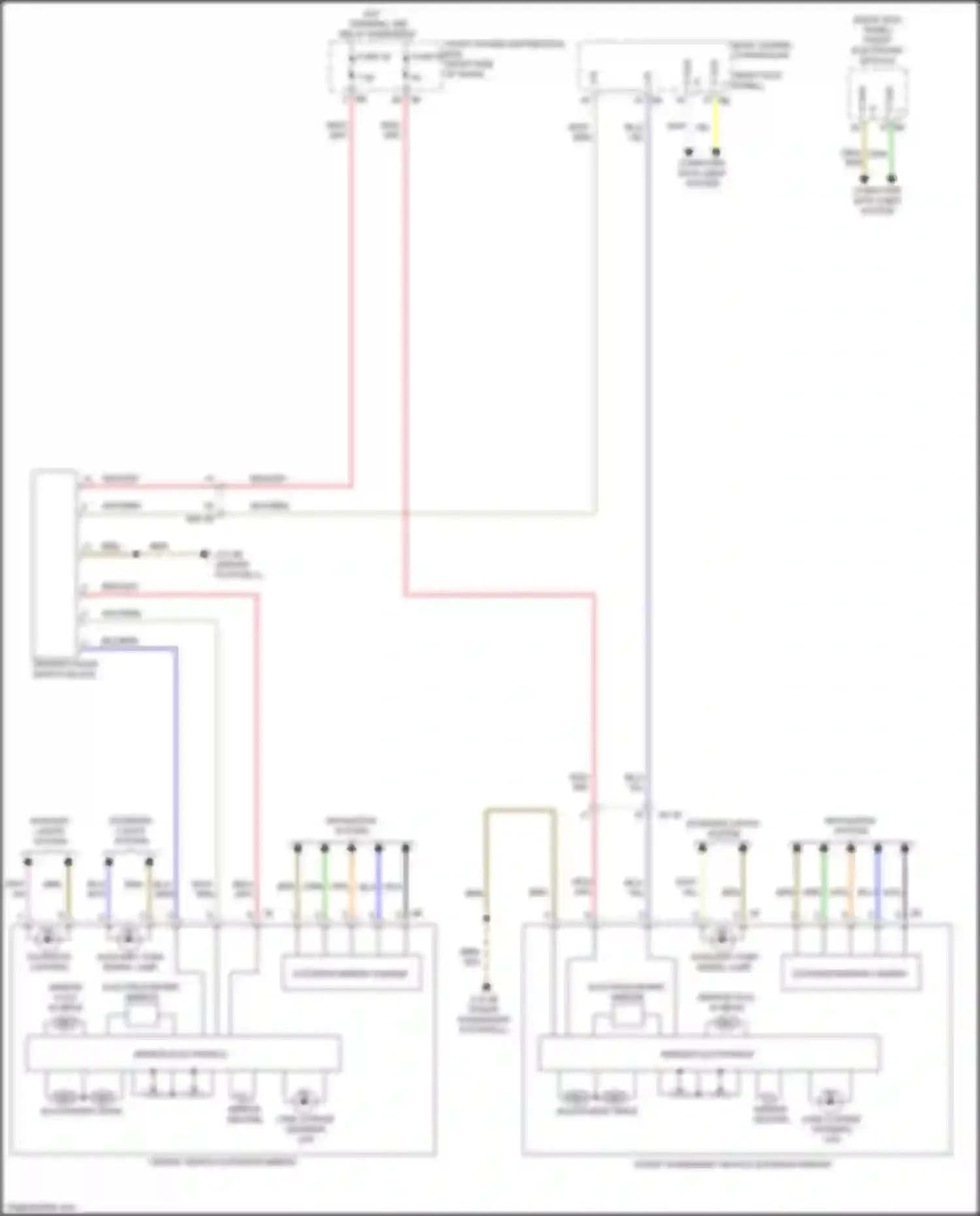 Wiring diagram navigation system for BMW 2 series Gran Coupe F44 (2019-2024) (1 of 1)
