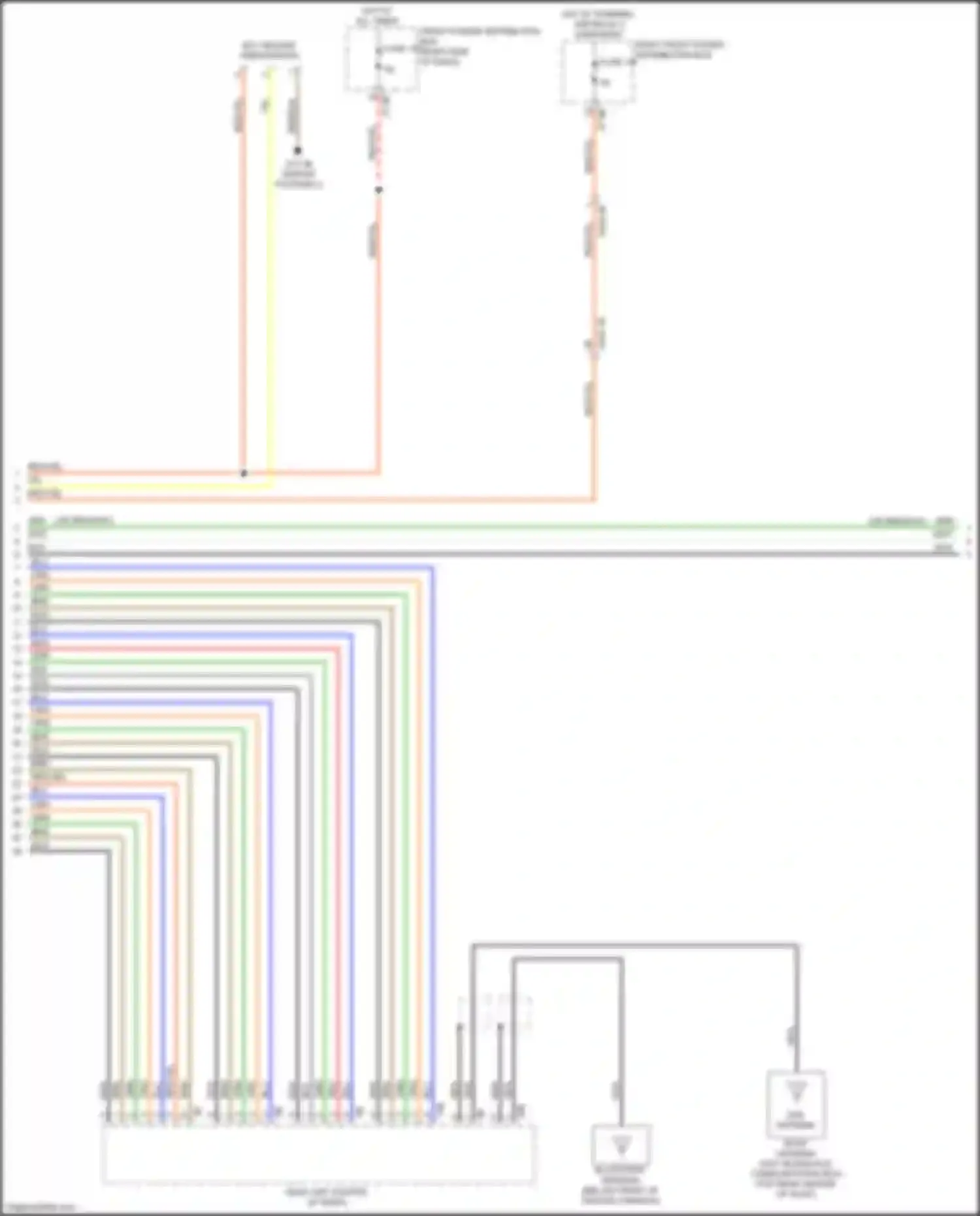 Wiring diagram nfc reader preparation for BMW 2 series Gran Coupe F44 (2019-2024) (1 of 3)