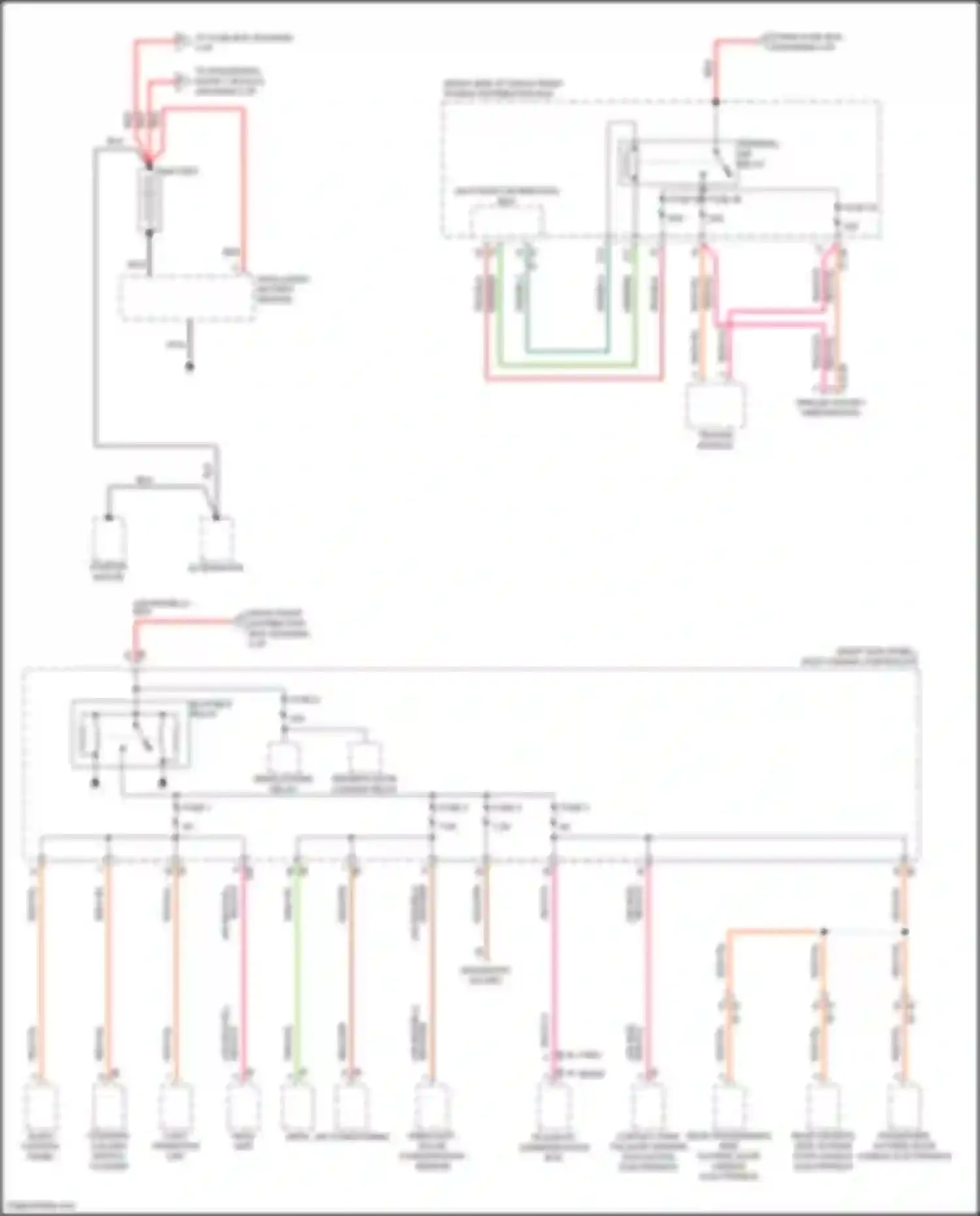 Wiring diagram steering column switch cluster for BMW 2 series Gran Coupe F44 (2019-2024) (8 of 12)