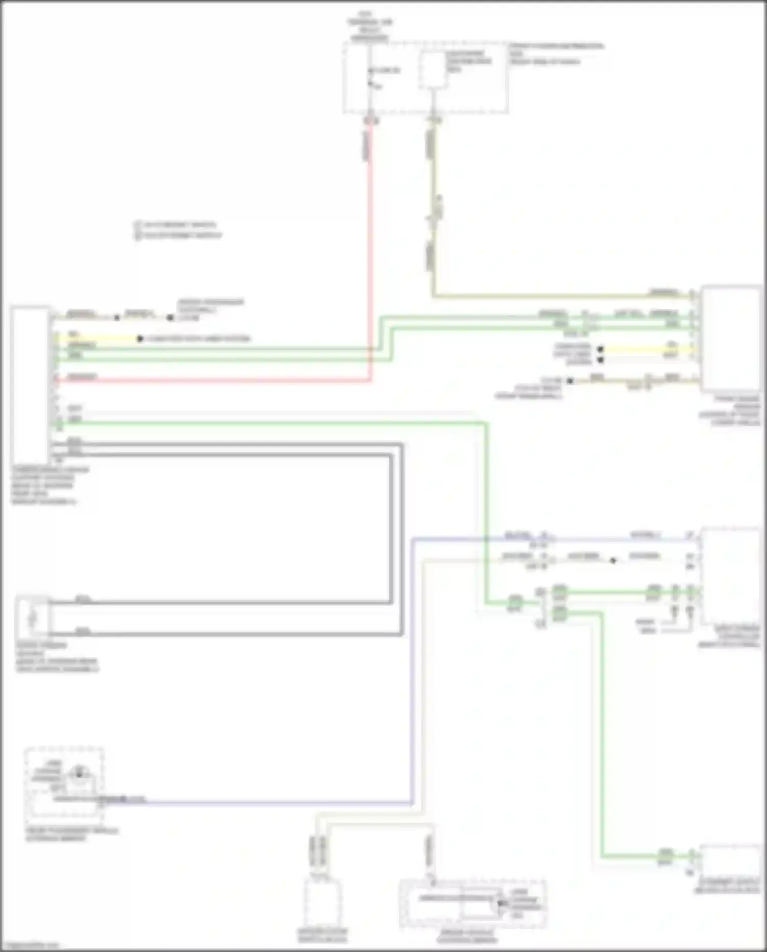 Wiring diagram w/ ethernet switch for BMW 2 series Gran Coupe F44 (2019-2024) (3 of 4)