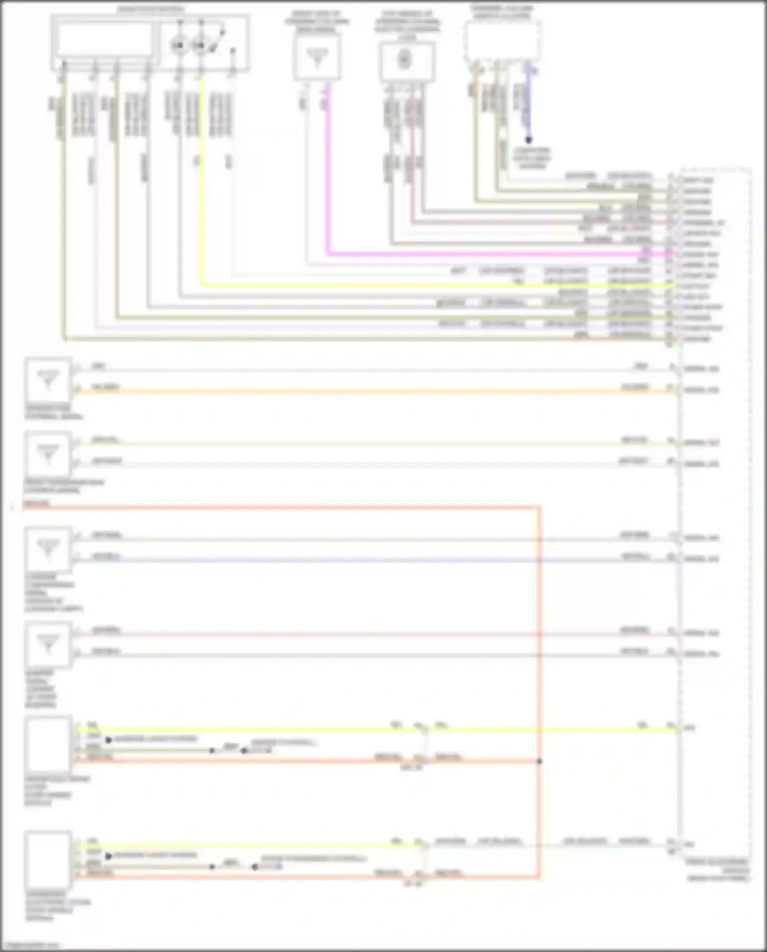 Wiring diagram blk/brn for BMW 2 series F22/F23 facelift (2017-2021) (1 of 24)