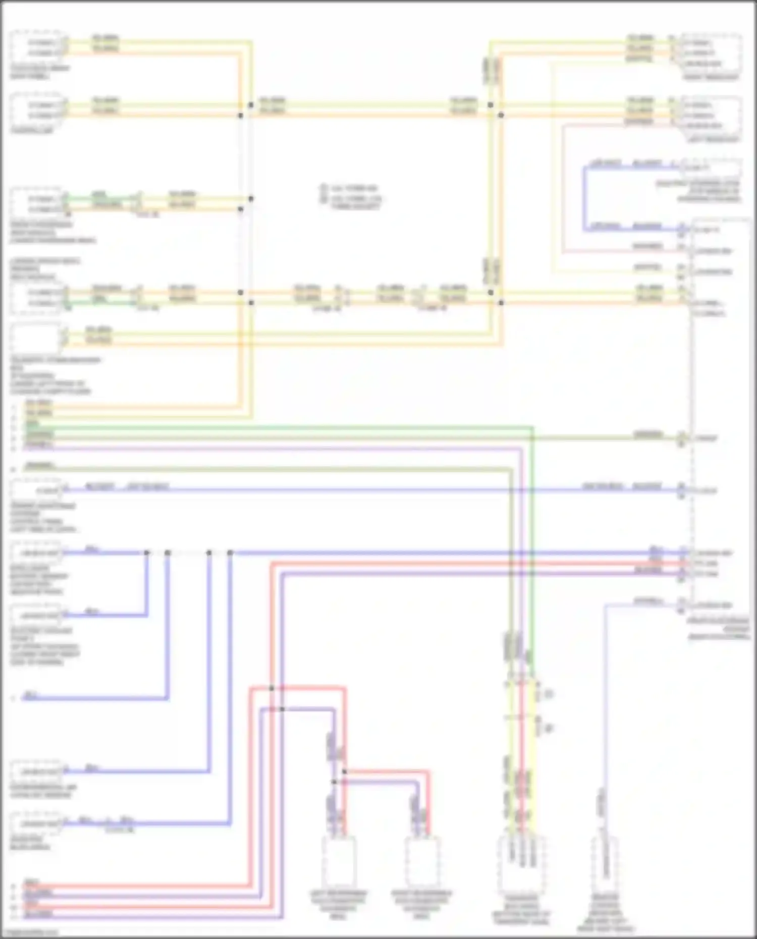Wiring diagram bus sig for BMW 2 series F22/F23 facelift (2017-2021) (6 of 8)
