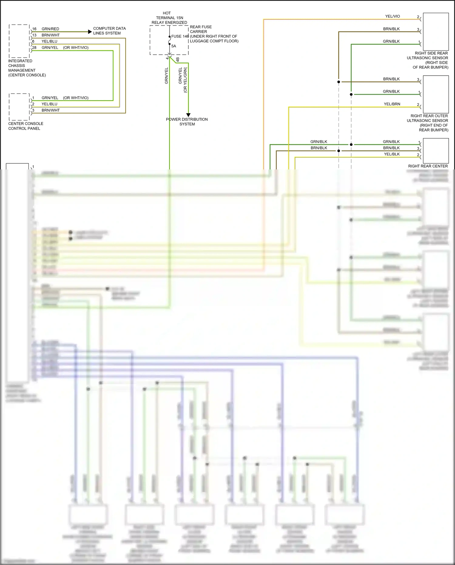 BMW 2 series F22/F23 facelift (2017-2021) computer data lines system wiring diagram  (70 of 82)