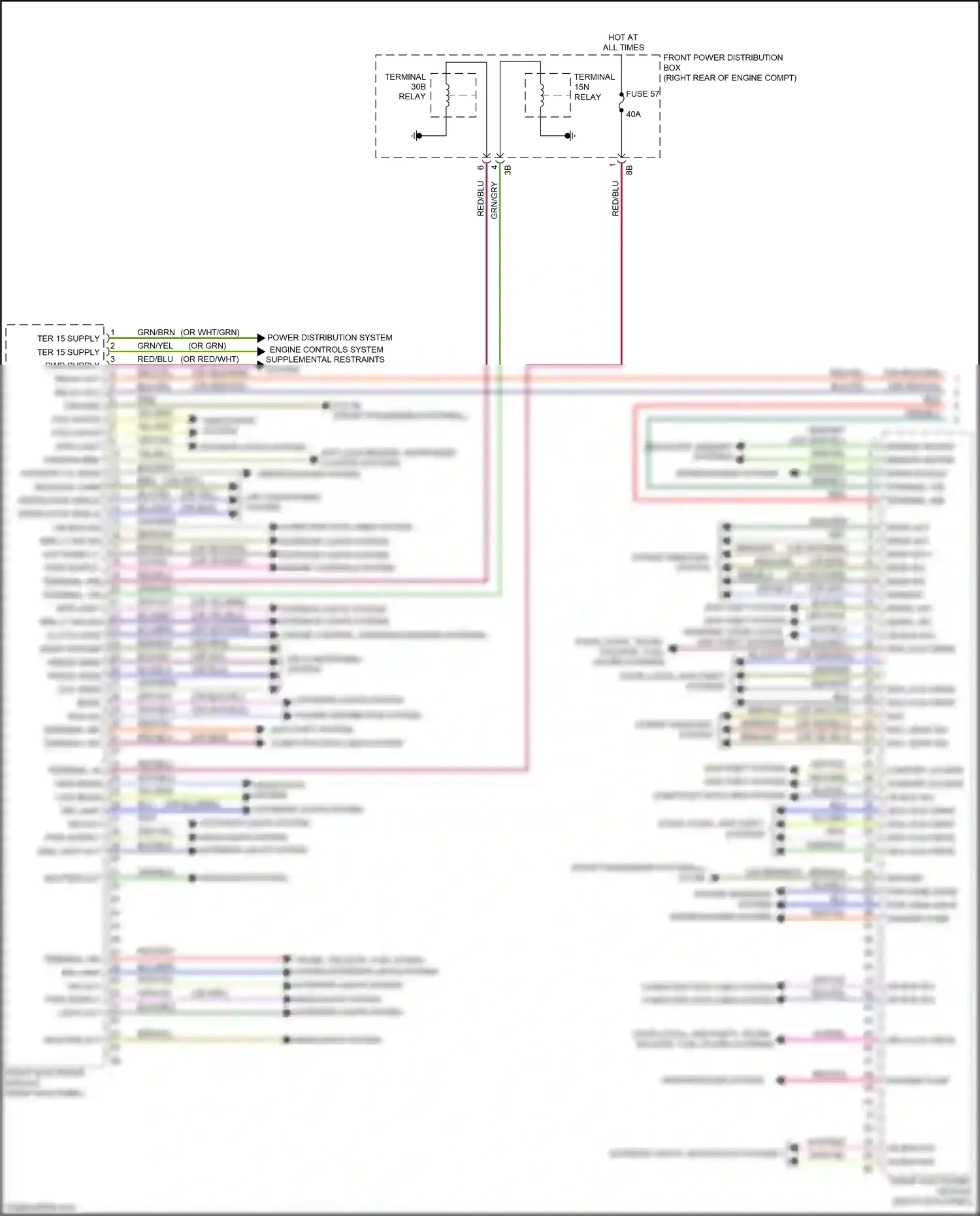 BMW 2 series F22/F23 facelift (2017-2021) computer data lines system wiring diagram  (15 of 82)