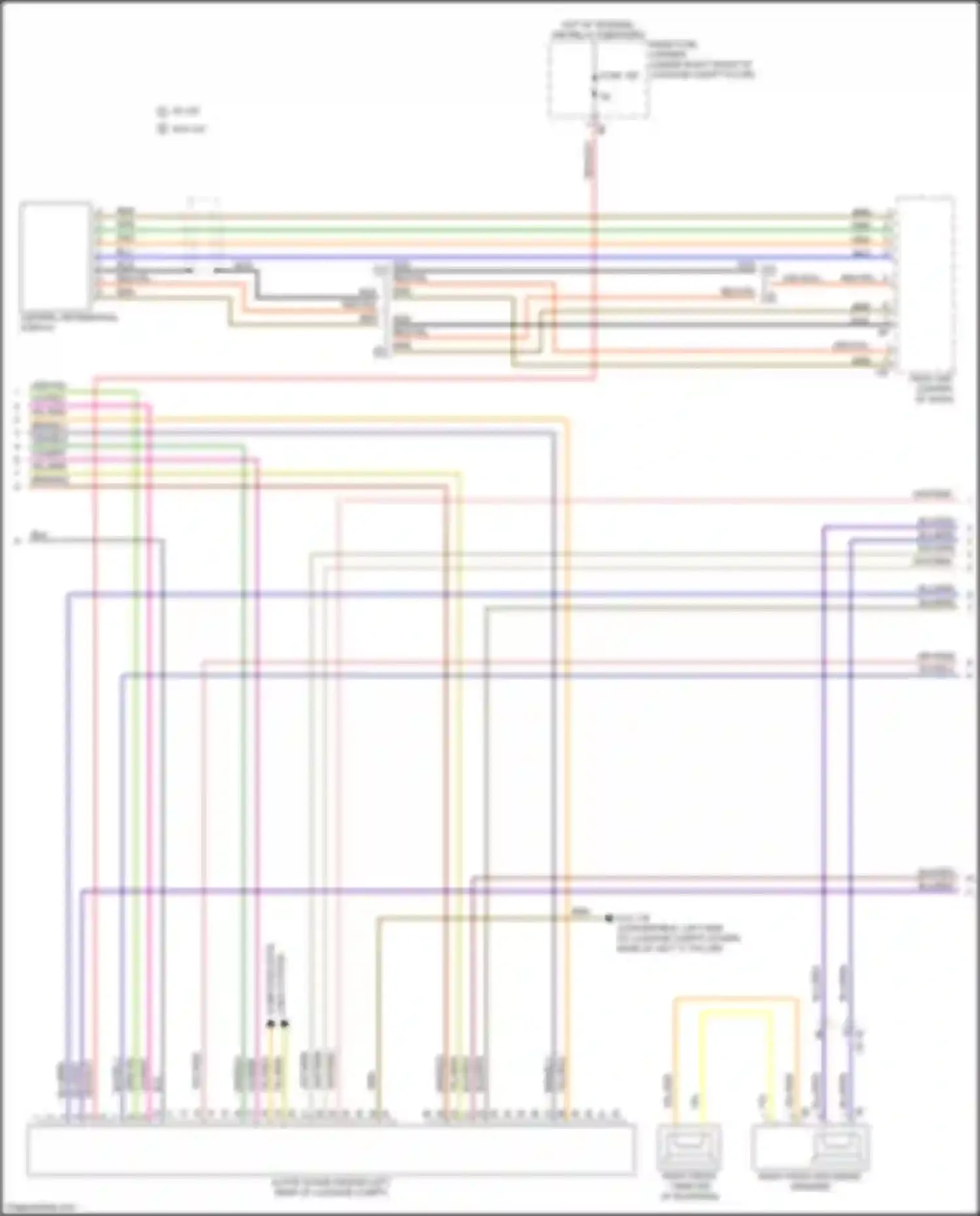 Wiring diagram fuse 159 for BMW 2 series F22/F23 facelift (2017-2021) (1 of 3)